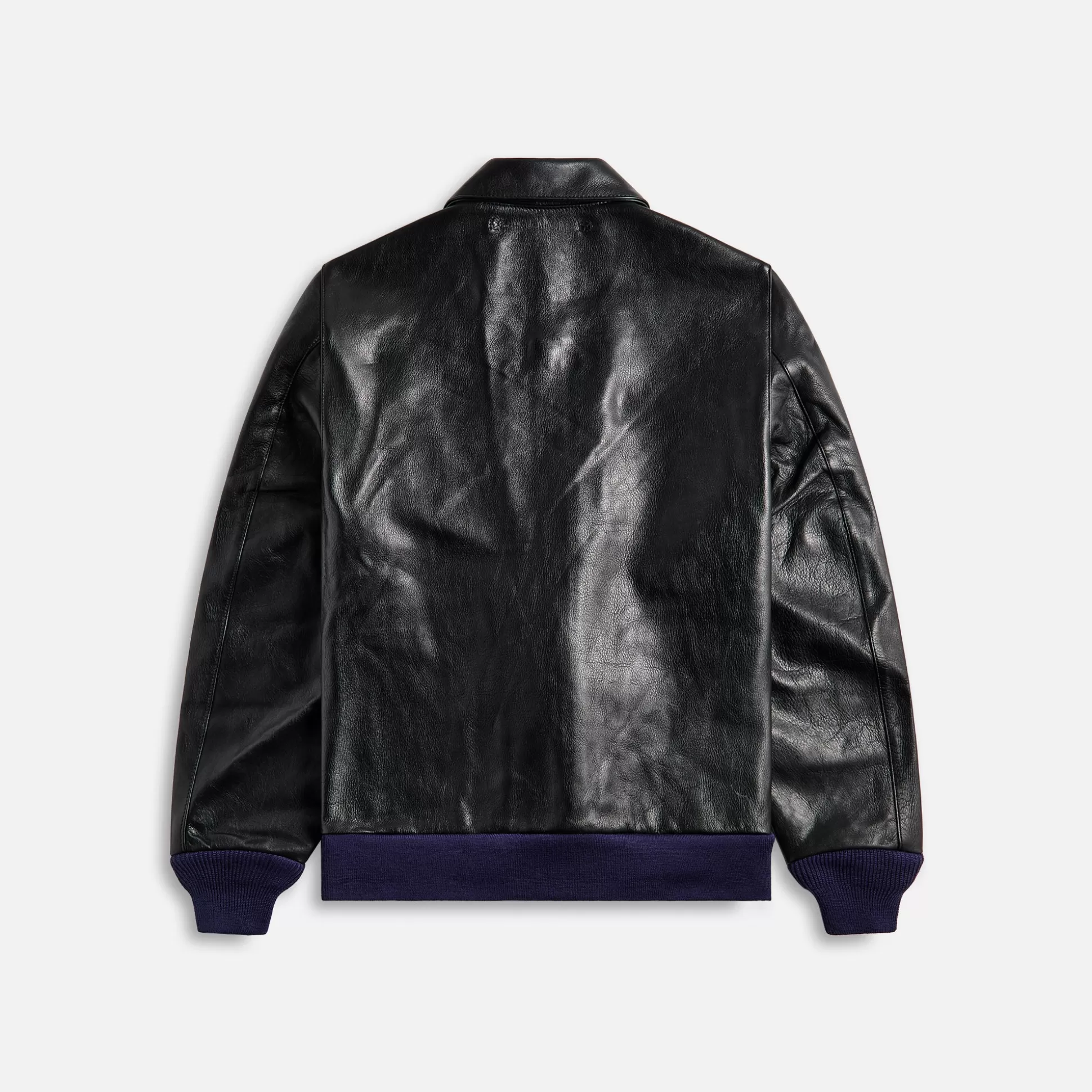 Cheap Needles a-2 jacket cowhide Leather Black