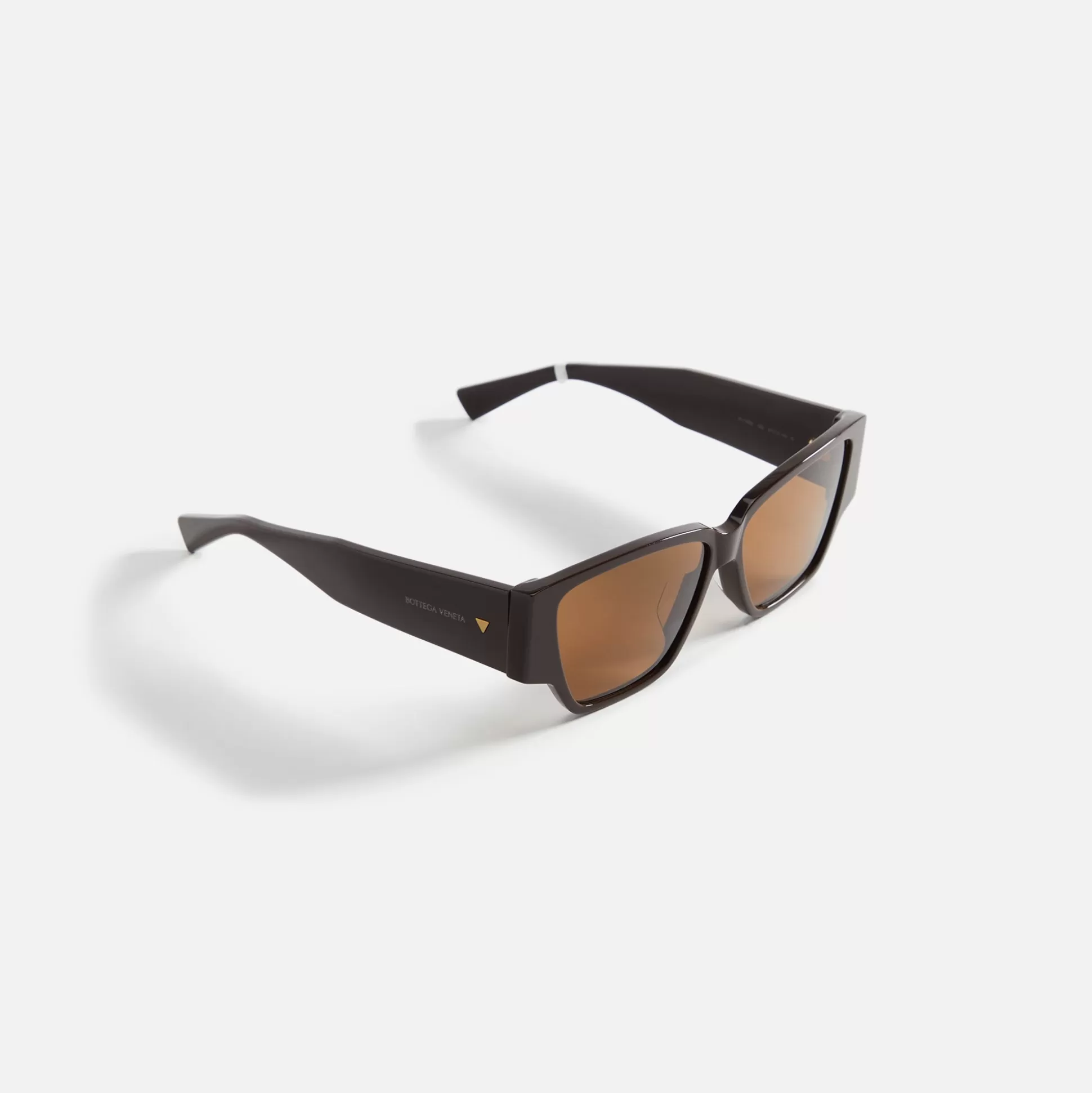 Fashion Bottega Veneta acetate 57 frames Brown