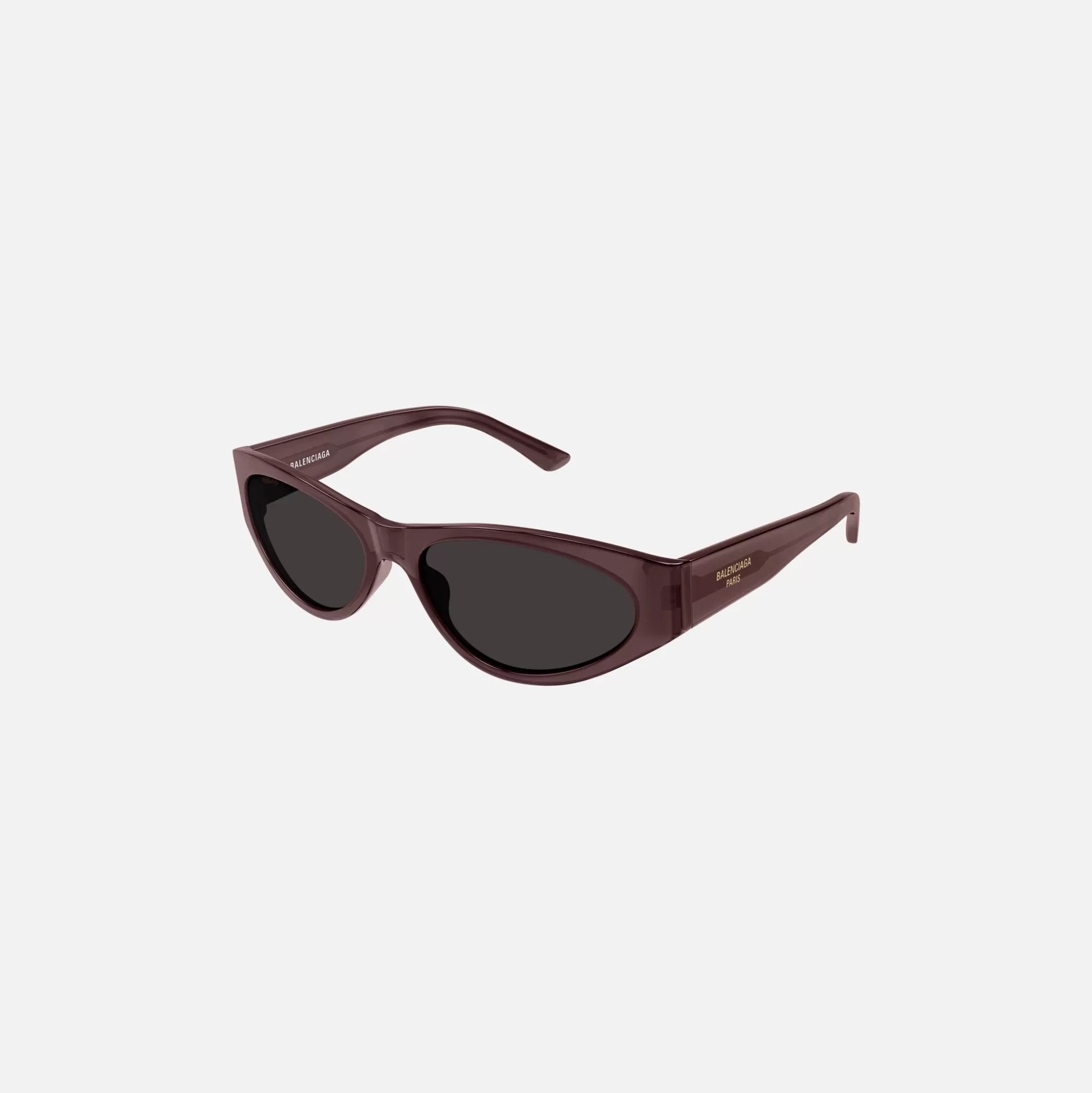 Shop Balenciaga acetate frame Brown