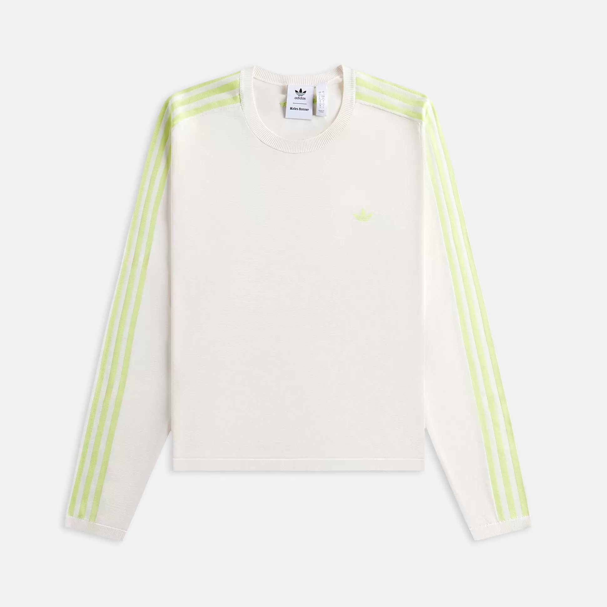 Shop Wales Bonner adidas originals by long sleeve knit tee