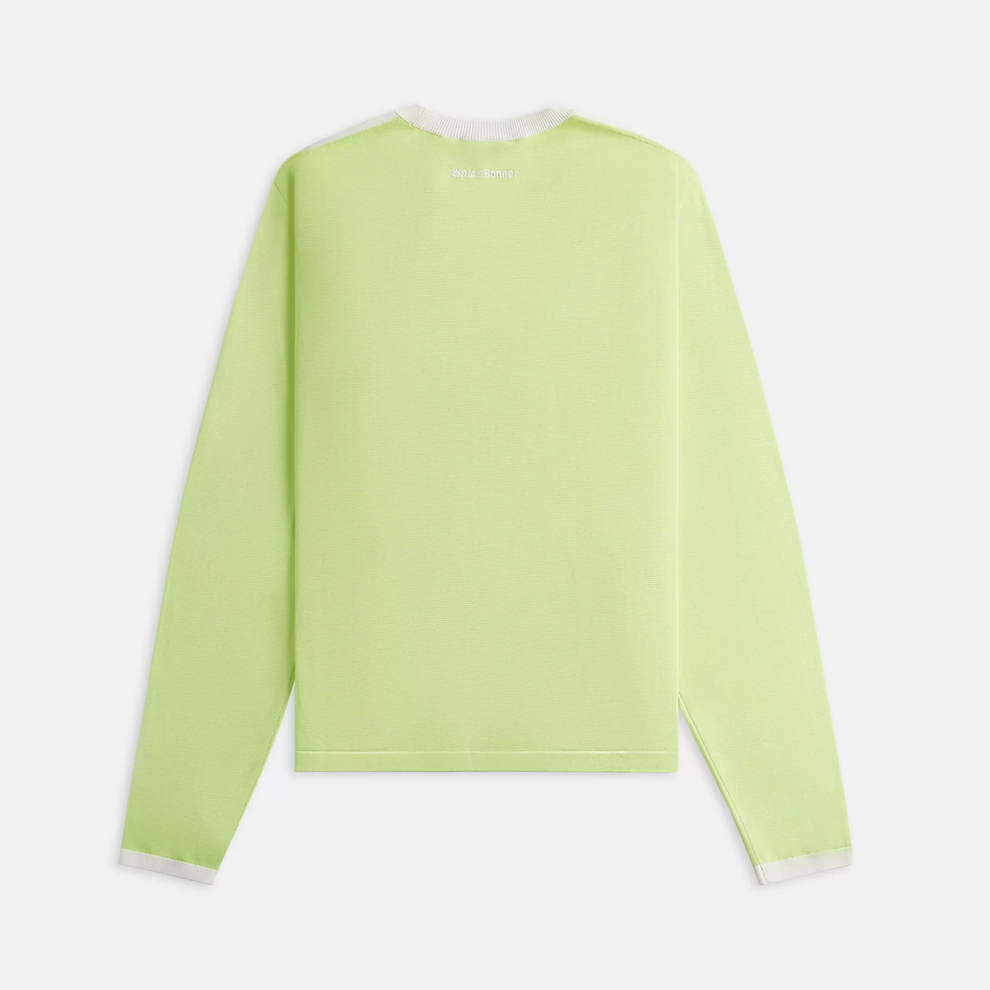 Store Wales Bonner adidas originals by long sleeve knit tee Lime