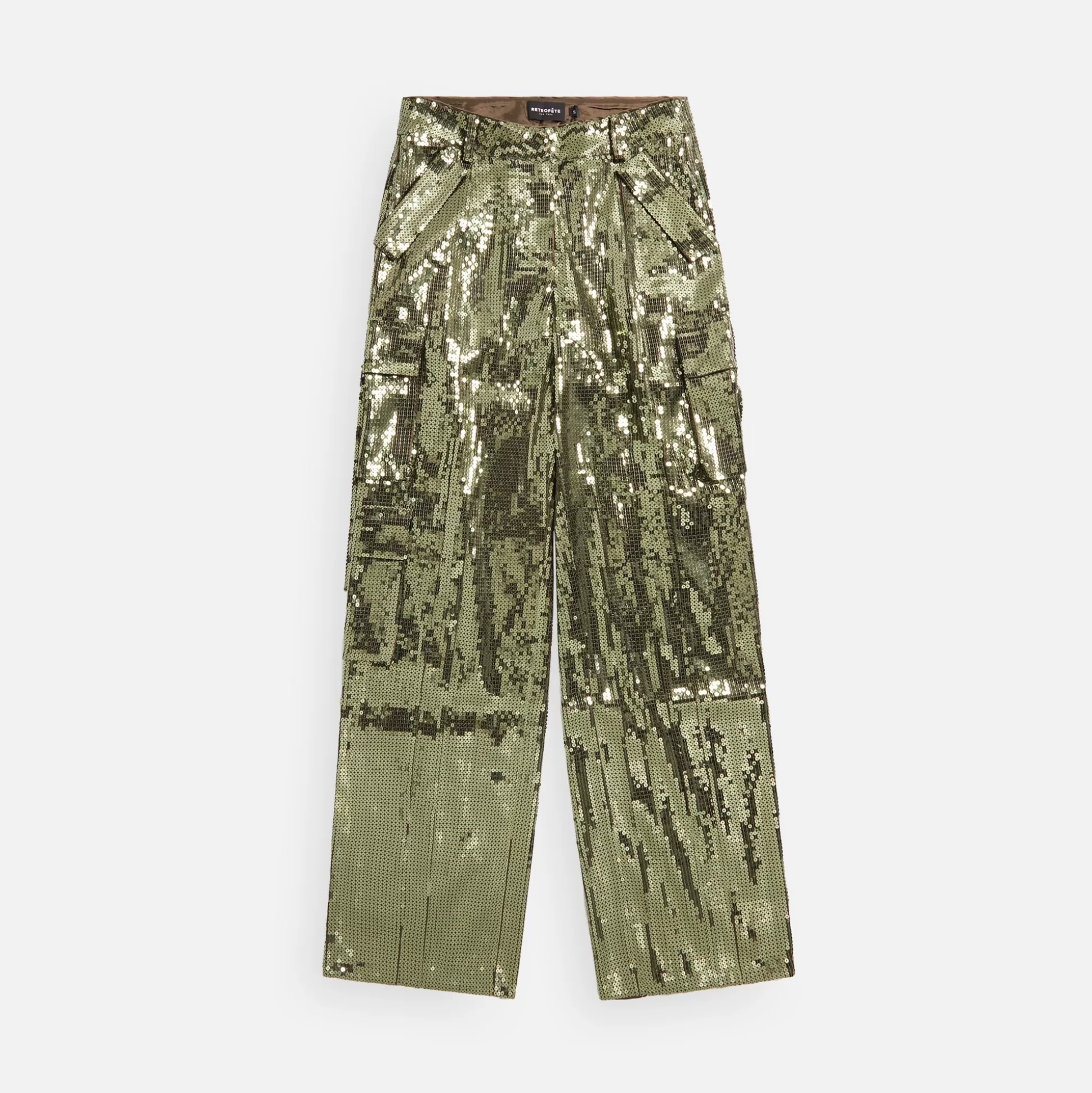 Cheap Retrofete andre pant Pistachio