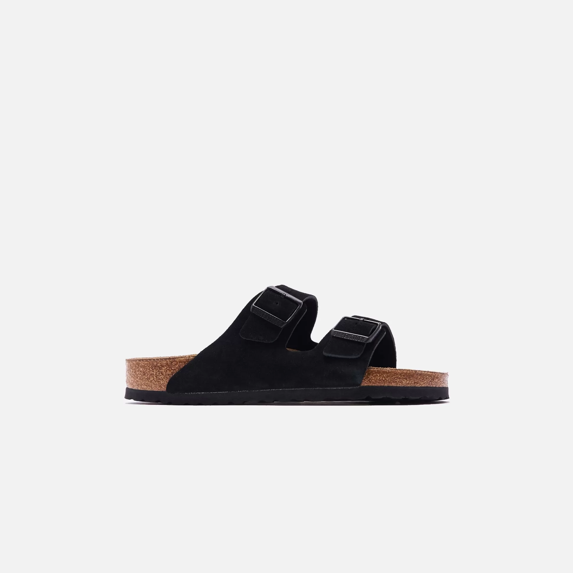 Outlet Birkenstock arizona soft footbed suede Black