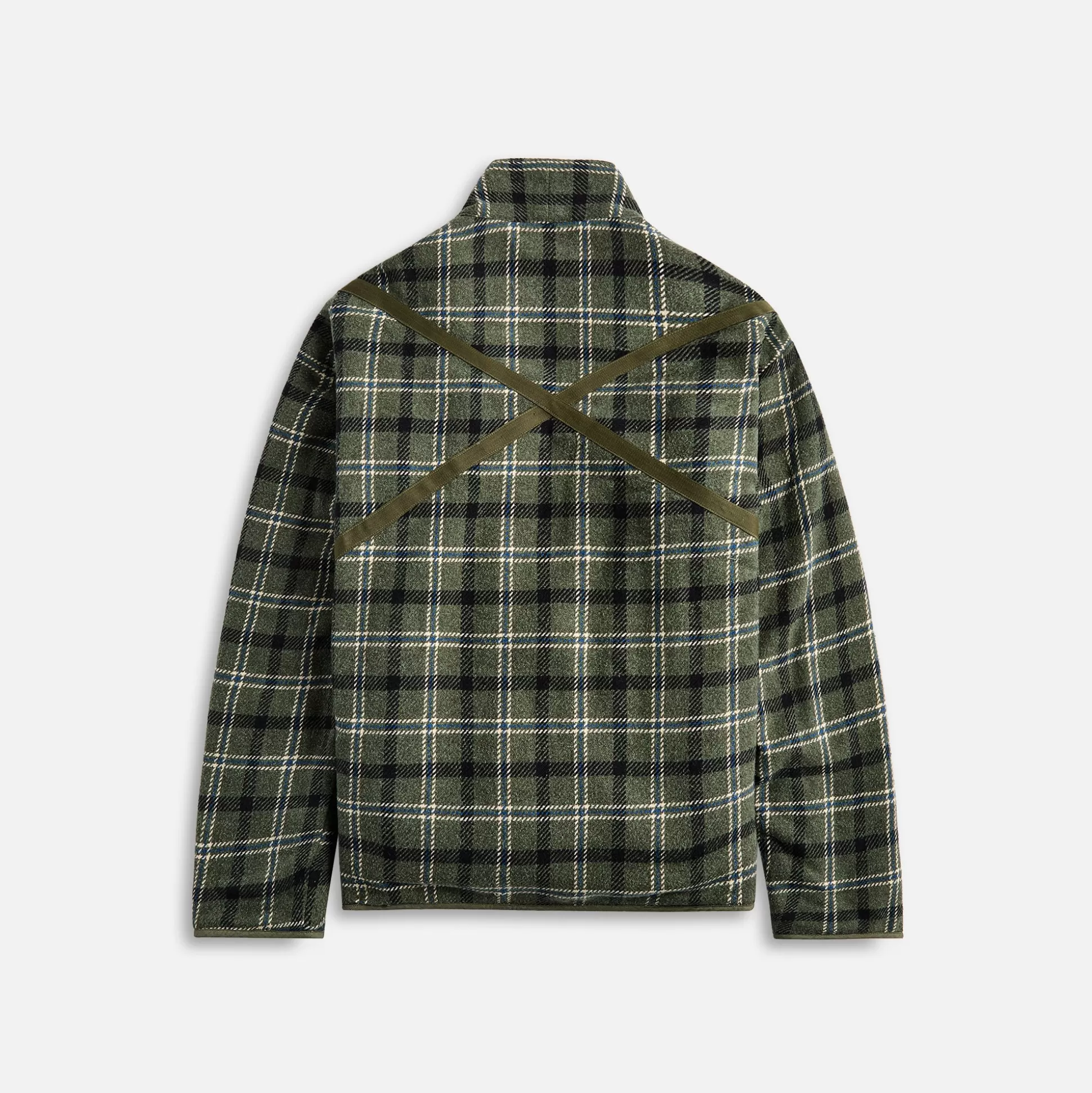 Hot Greg Lauren plaid sherpa gl1 Army