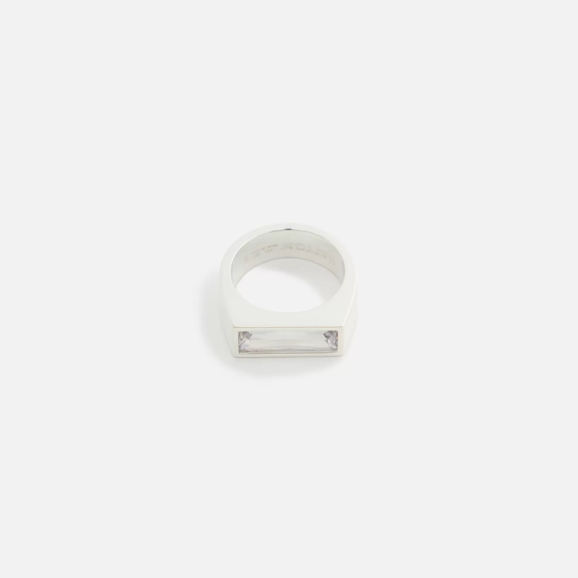 Discount Hatton Labs baguette ring sterling Silver