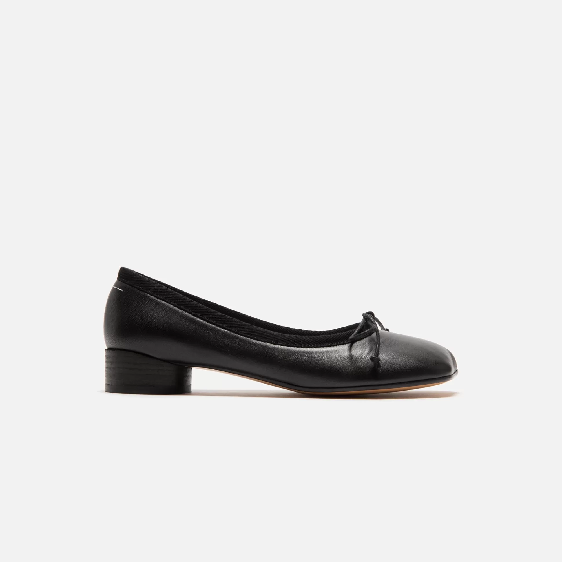 Outlet MM6 Maison Margiela ballet shoe Black