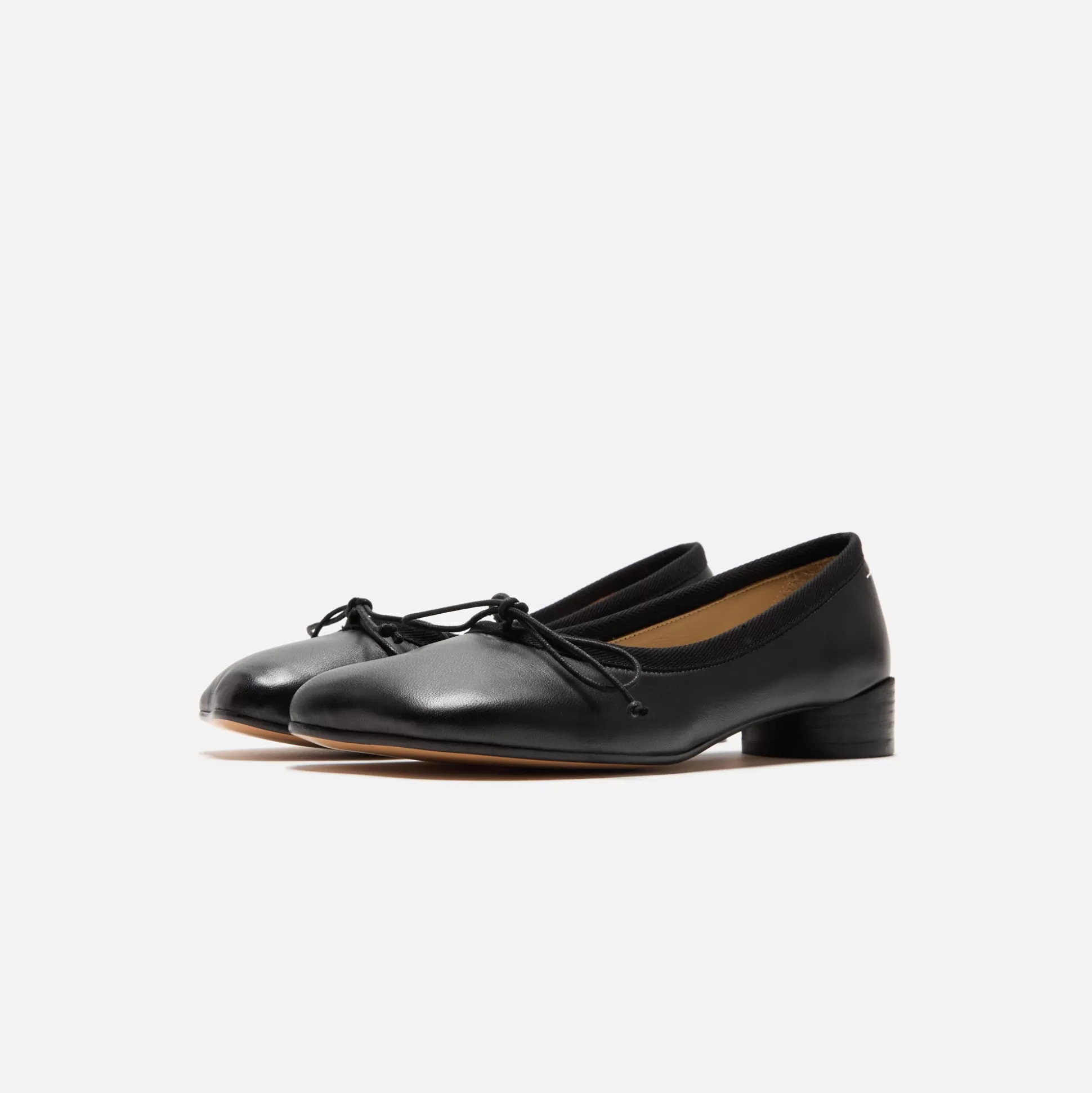 Outlet MM6 Maison Margiela ballet shoe Black