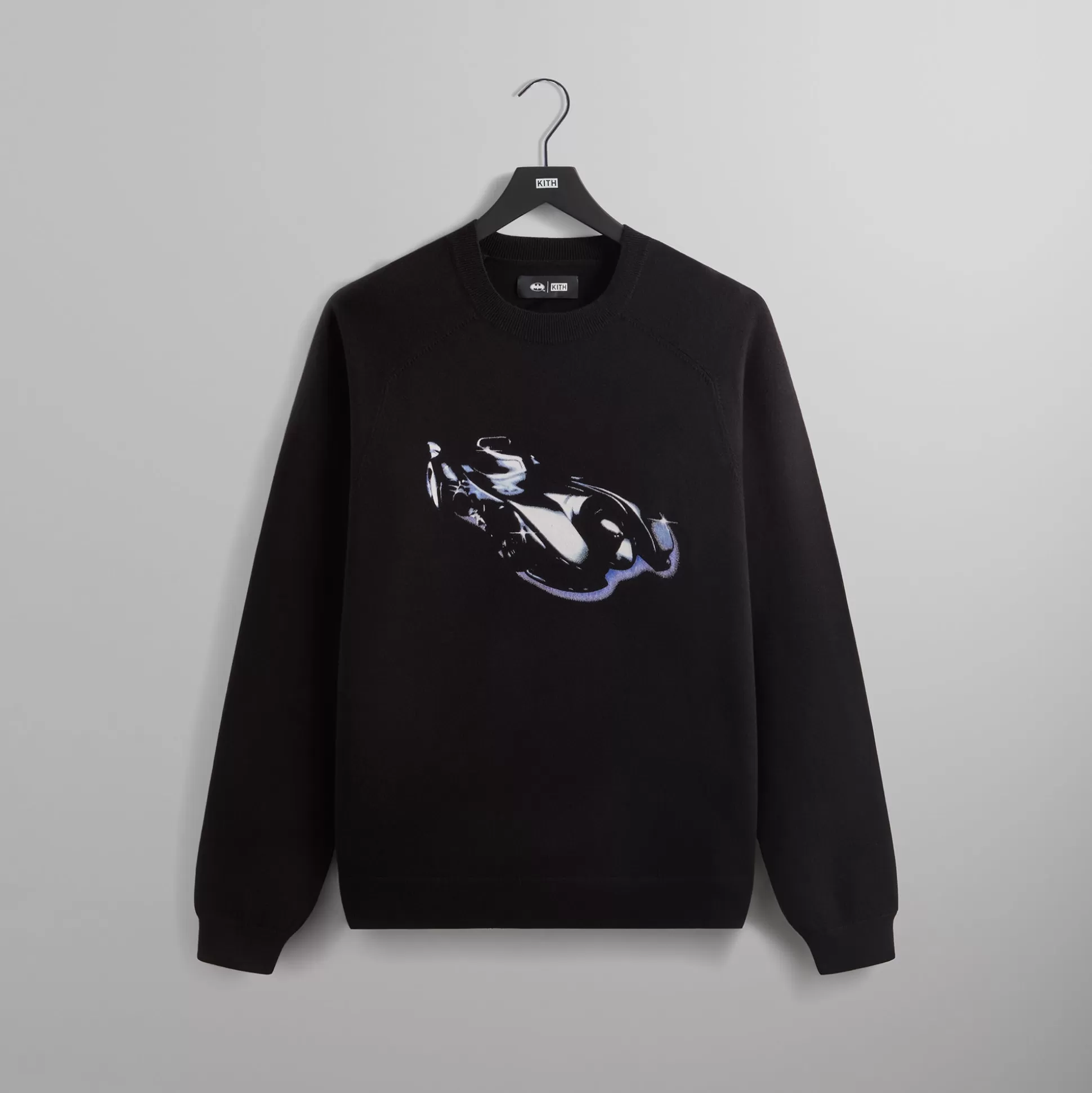 Clearance Kith Batman | Batmobile Crewneck Sweater Black