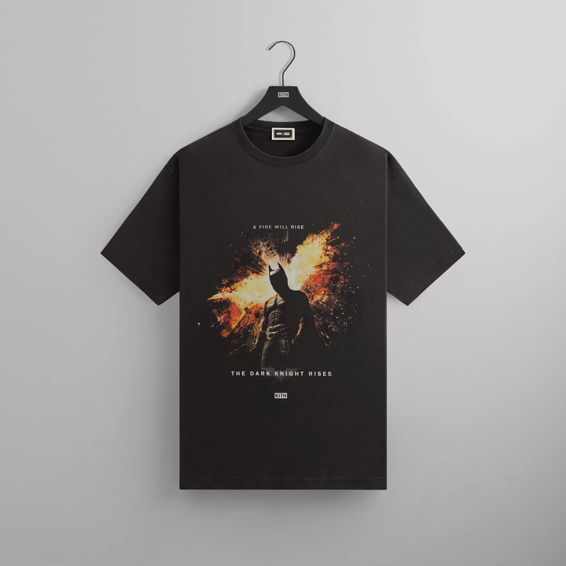 Outlet Kith Batman | Dark Knight Rises Vintage Tee Black