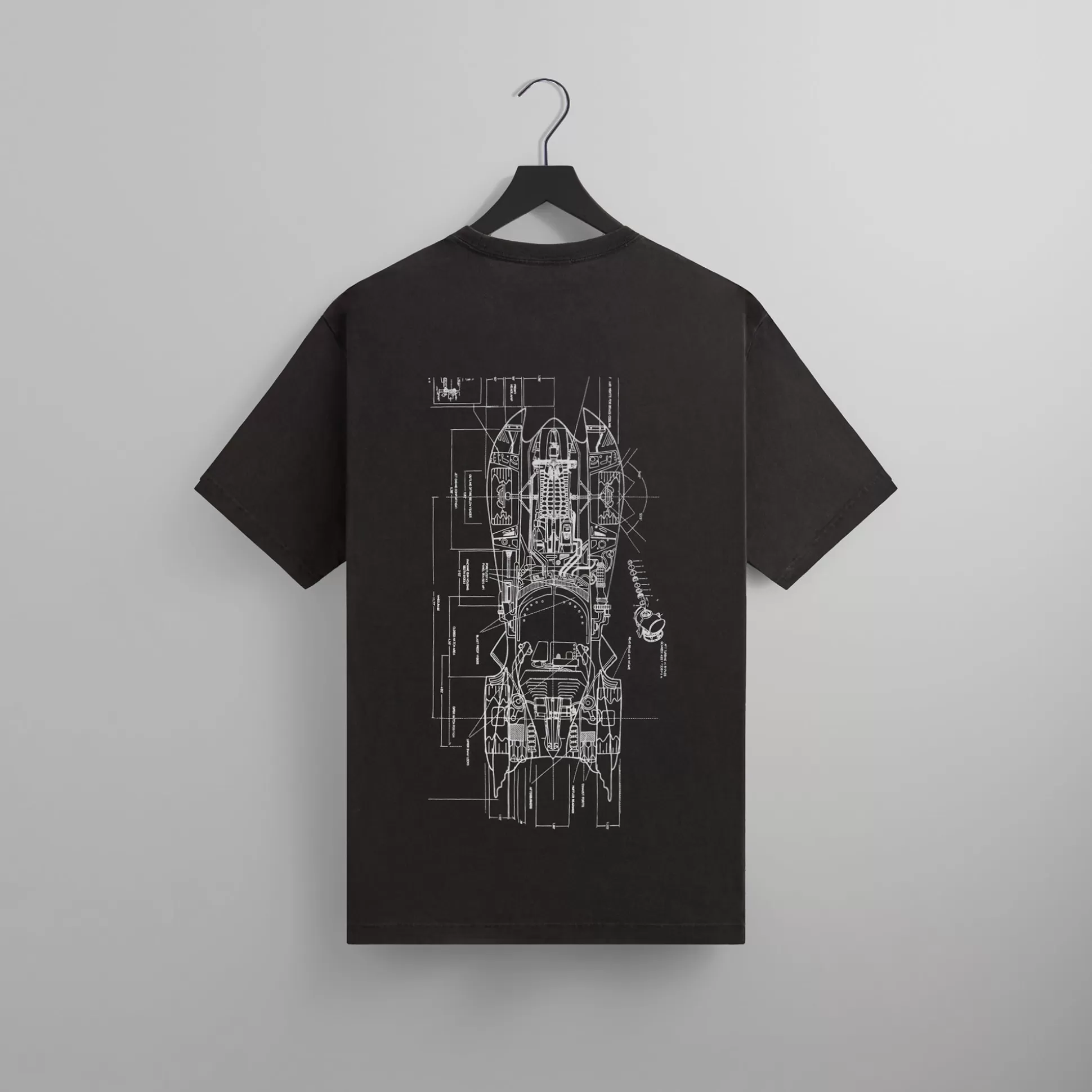 Hot Kith Batman | Schematics Vintage Tee Black
