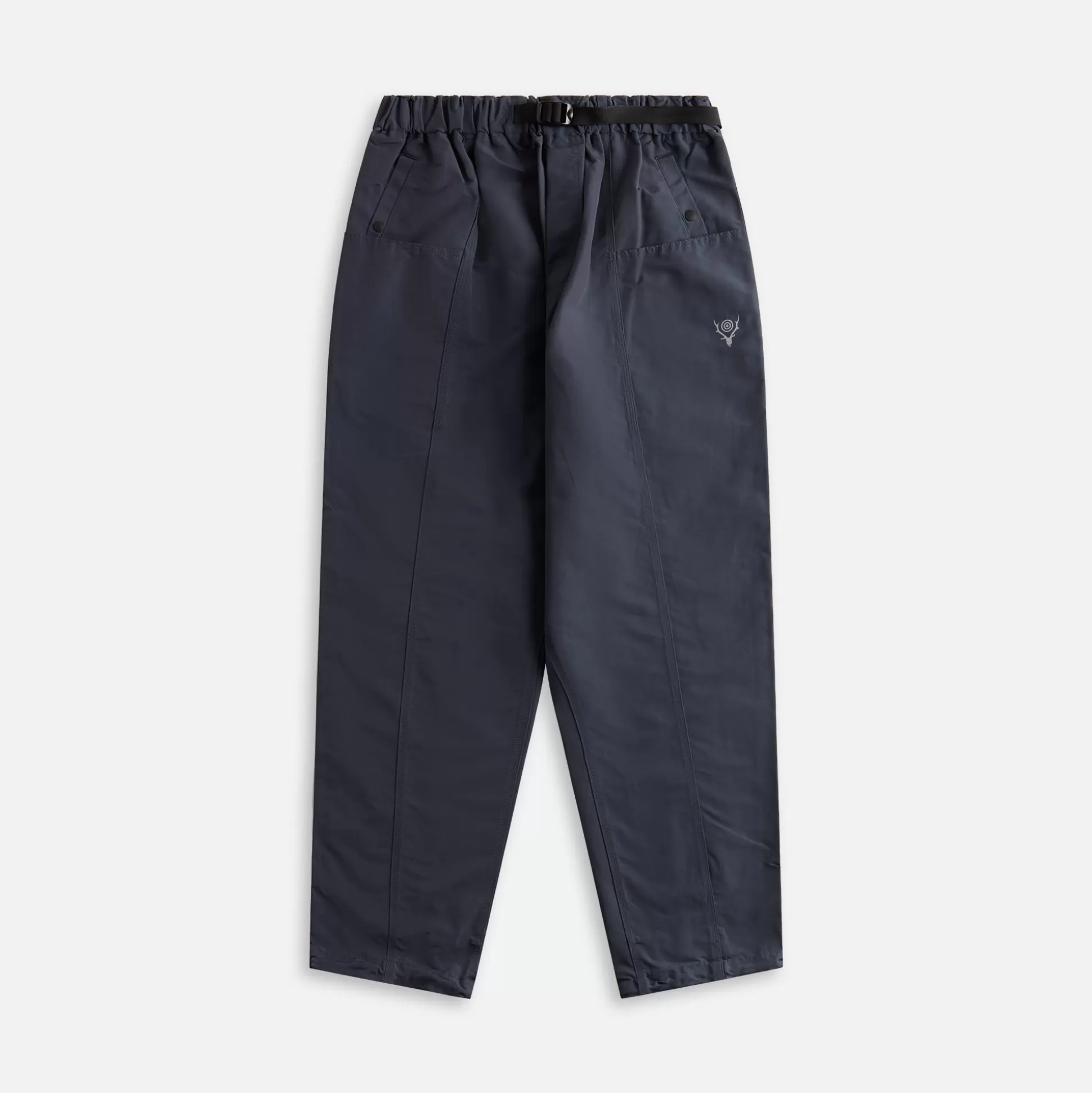 Fashion South2 West8 belted c.s. pant grosgrain Grey