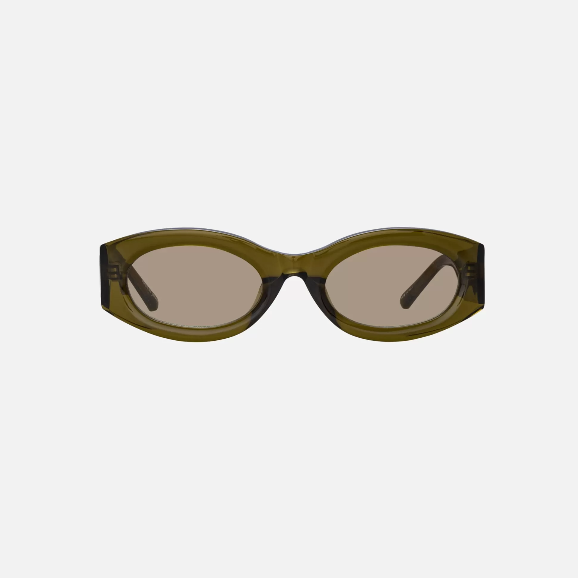 Best The Attico berta frame sunglasses Olive