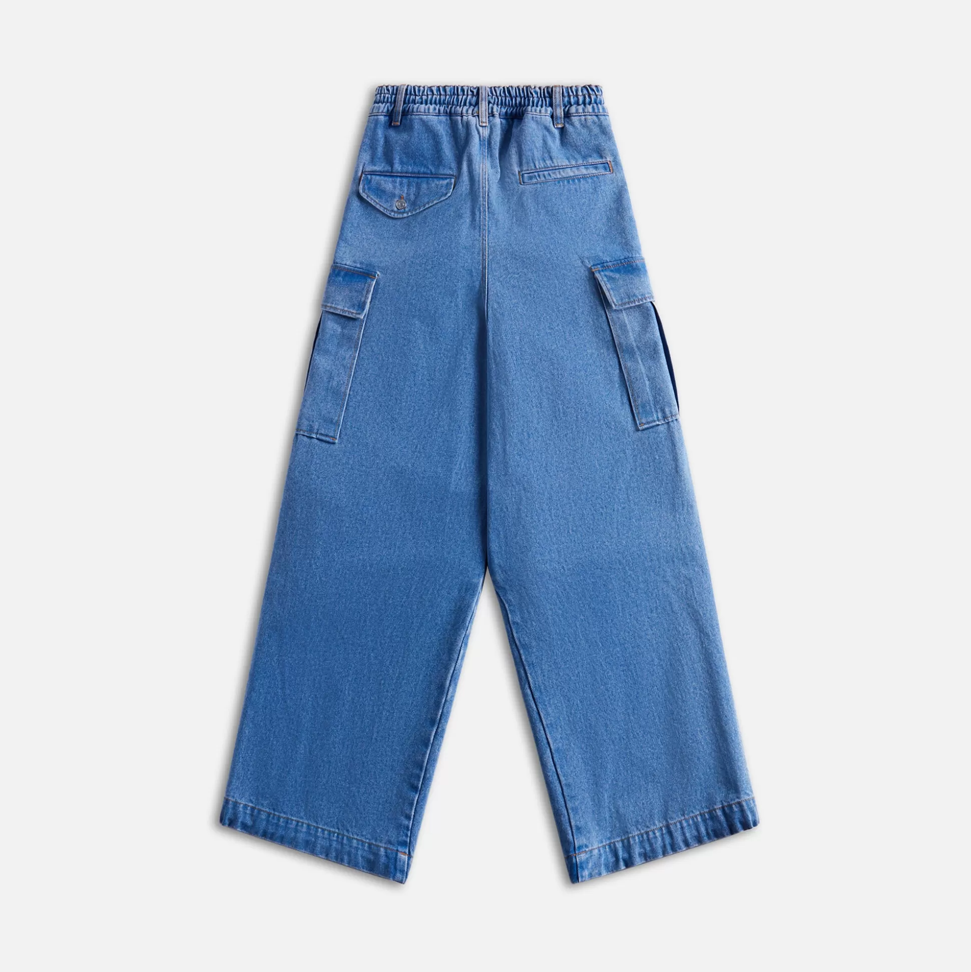 Best Marni bleached coated organic denim Cobalt