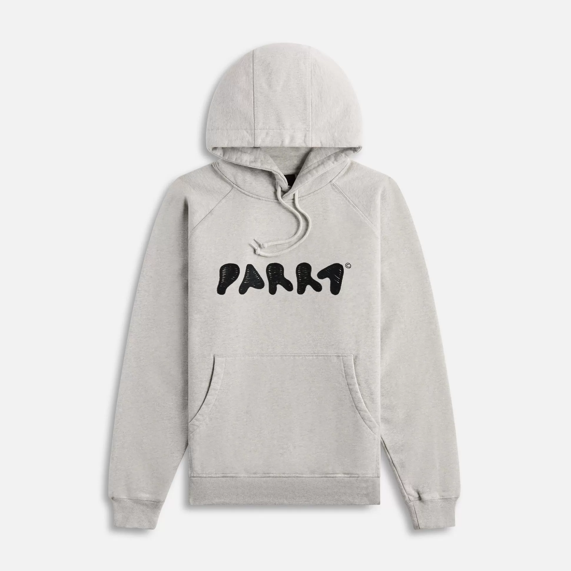 Fashion by Parra blob logo hooded sweatshirt Heather Grey