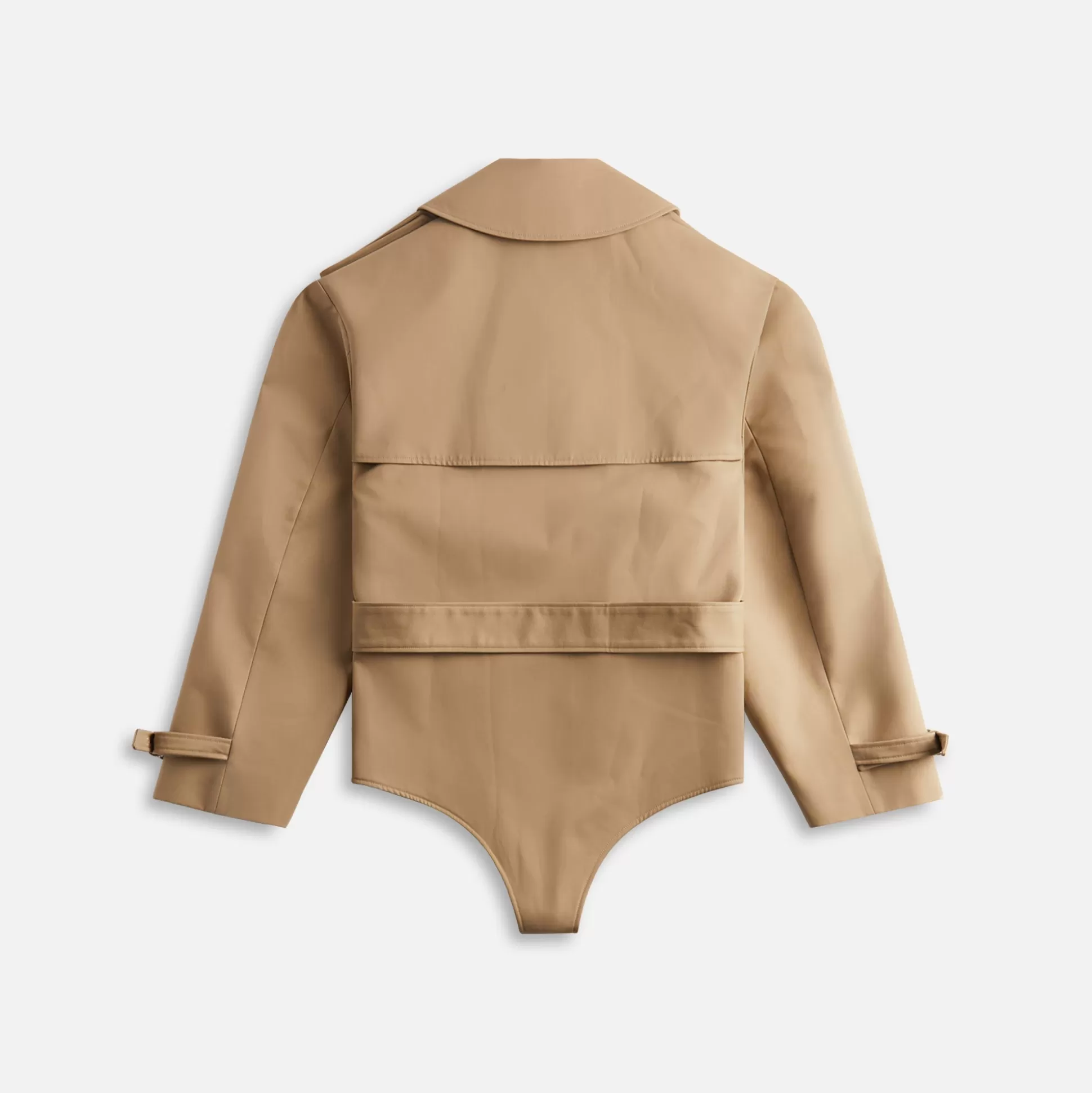 Online Coperni body trench coat Beige