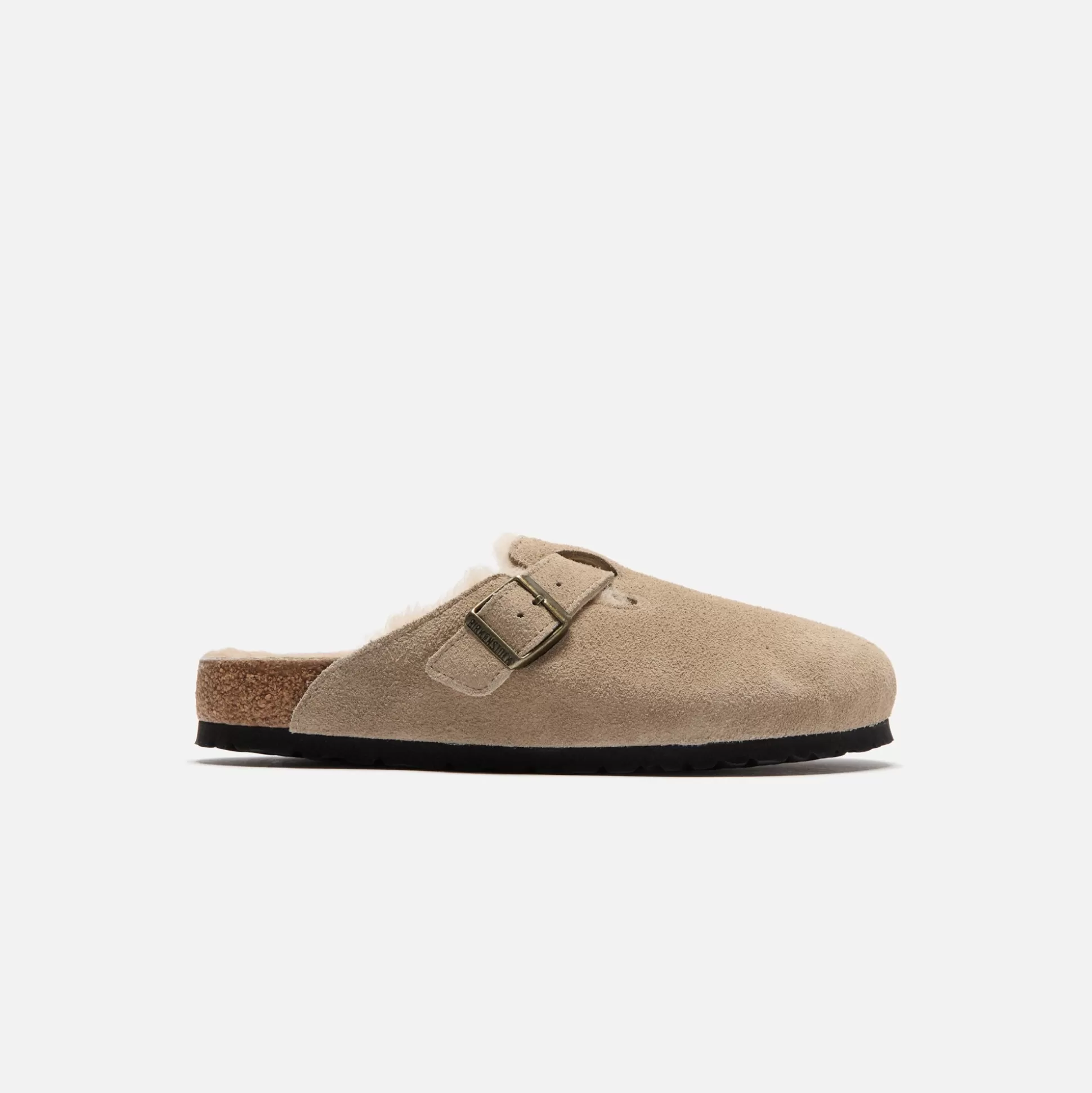 Cheap Birkenstock boston shearling suede