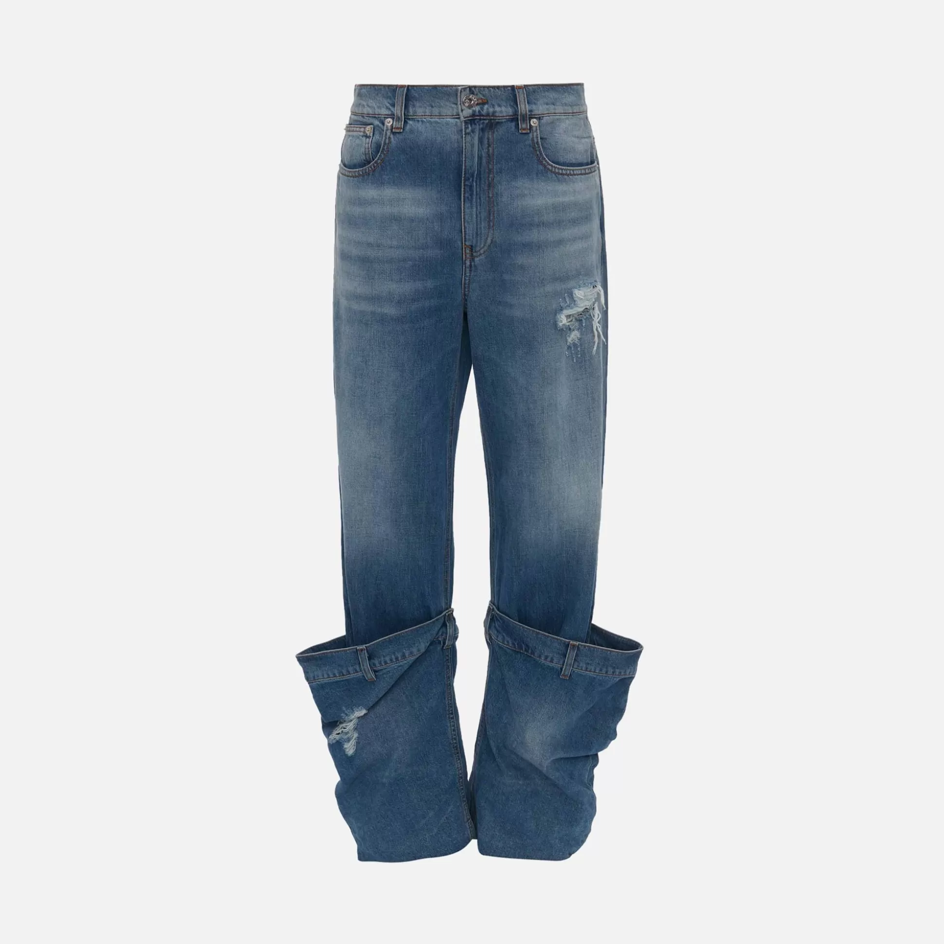 New JW Anderson bucket jeans Light Blue