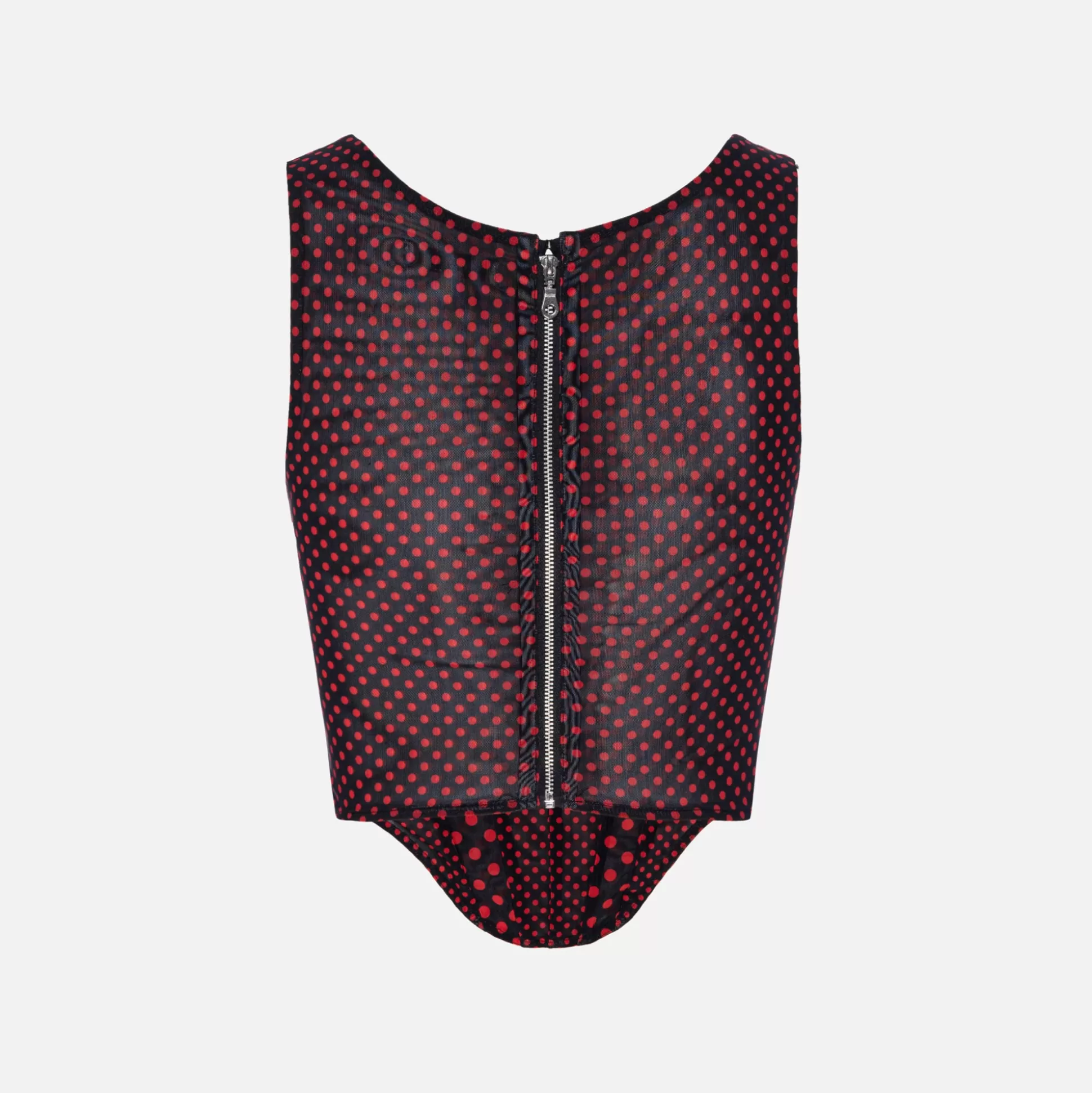 Outlet Miaou campbell polka dot corset Black