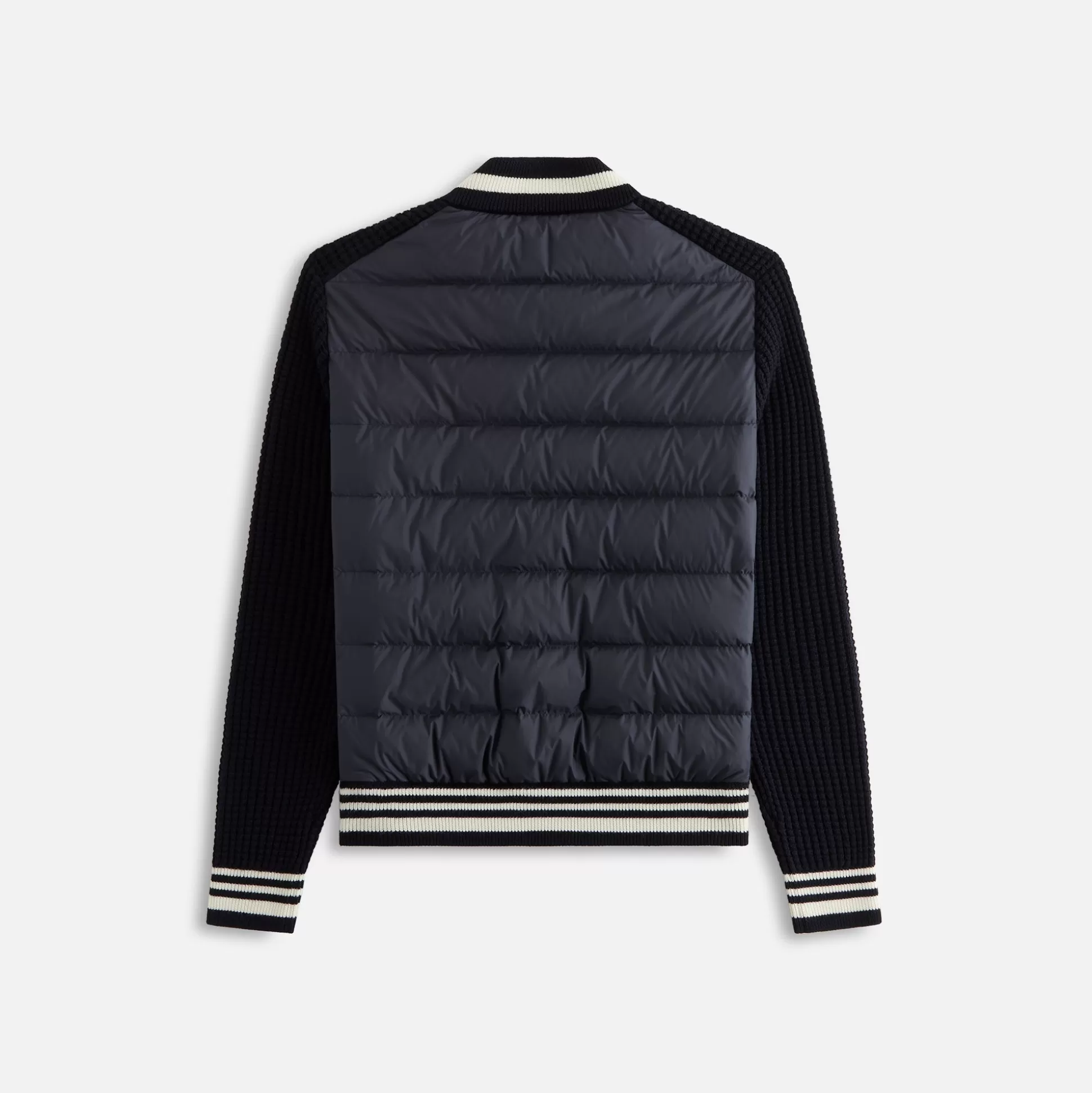 Best Moncler cardigan extrafine wool Navy