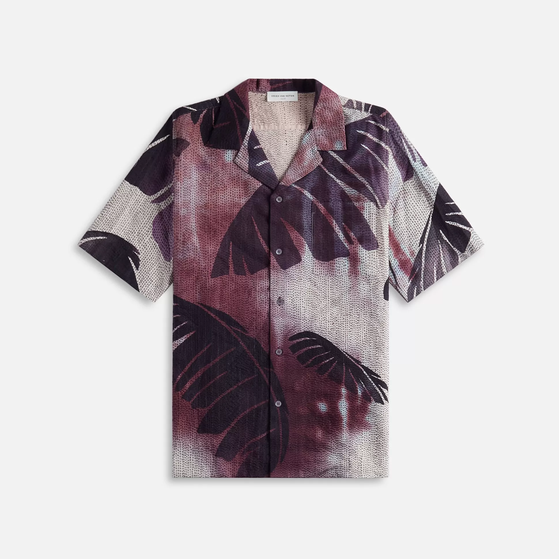 Cheap Dries Van Noten carltone emb 8414 m.w.shirt Burgundy