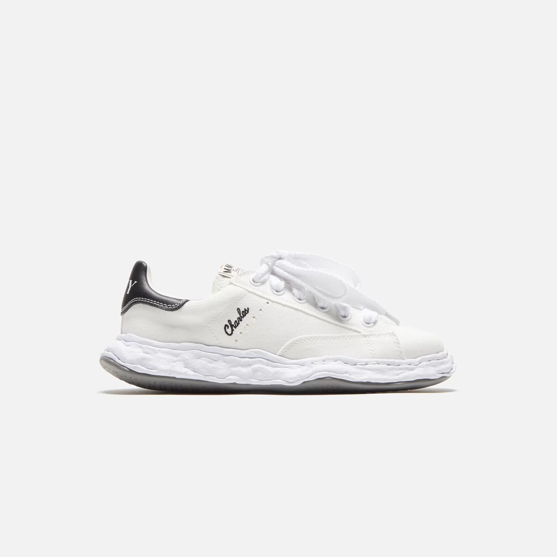 New Mihara Yasuhiro charles canvas sneakers White