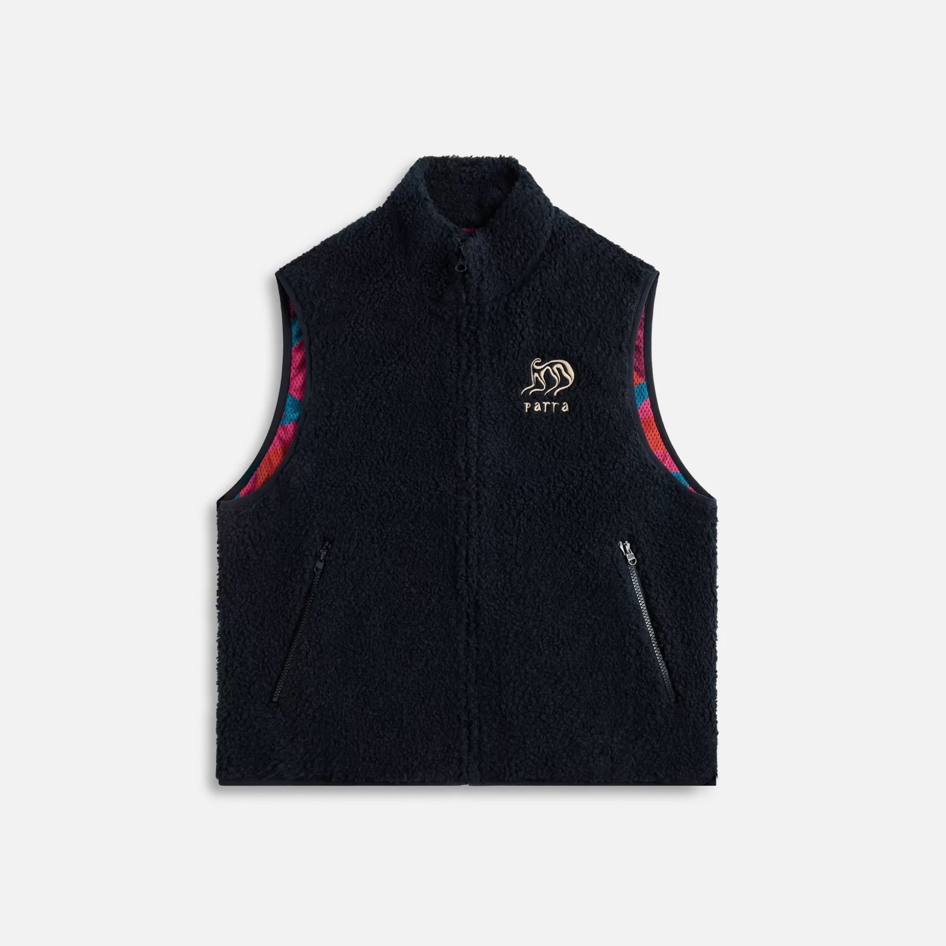 Online by Parra chest alien vest Midnight Blue