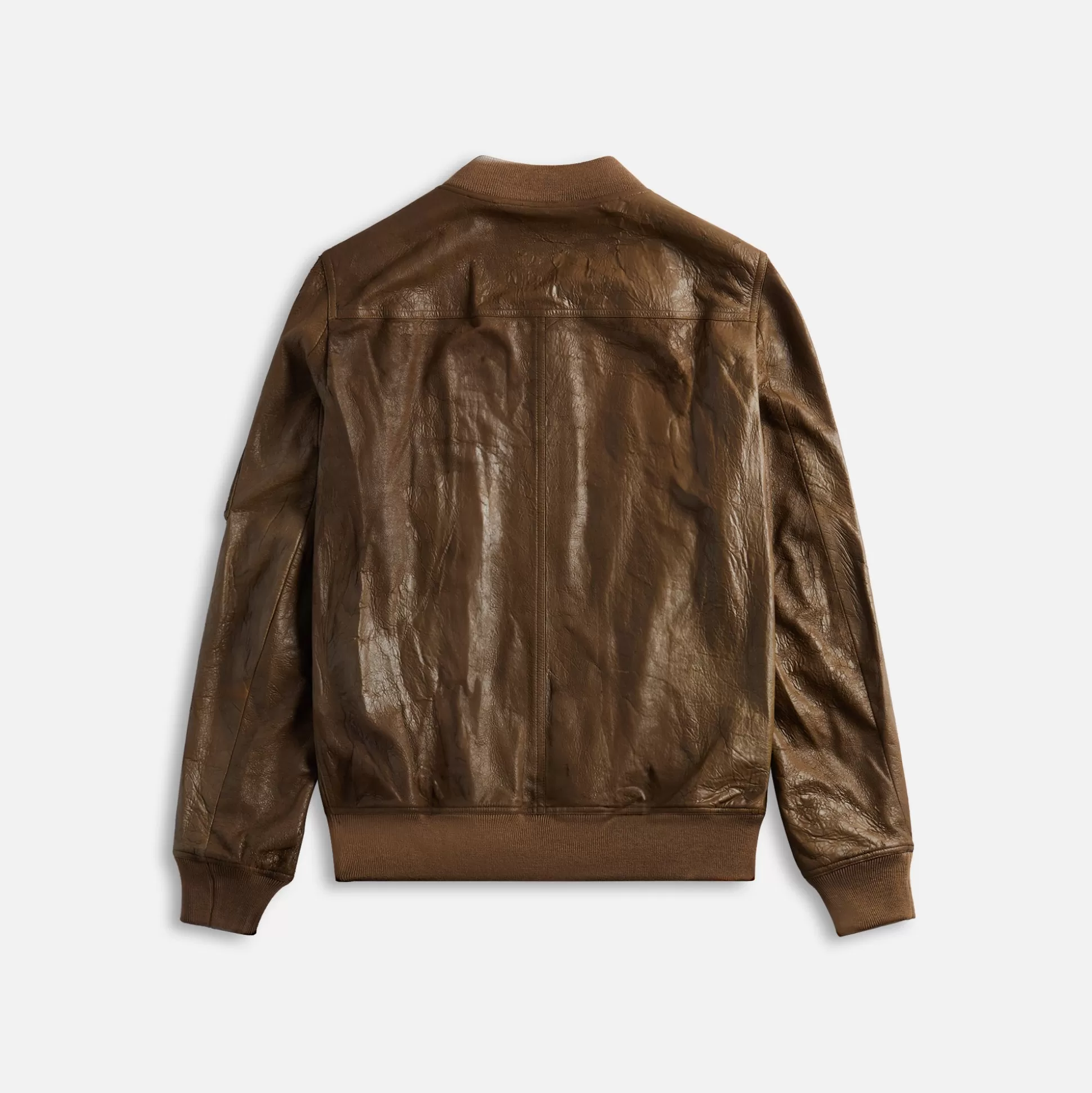 Cheap Rick Owens classic flight jacket Bean