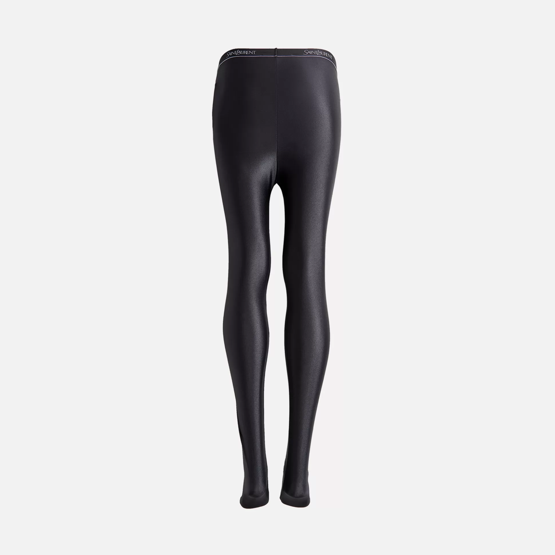 Sale Saint Laurent collant legging sans Black