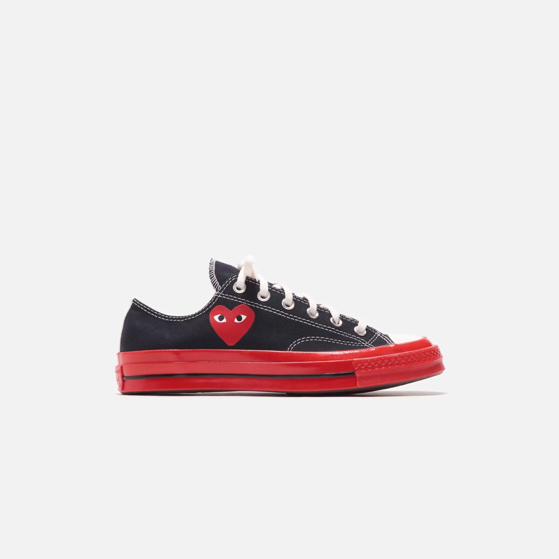 Outlet CDG Pocket converse x comme des garçons cdg play red sole low top Black