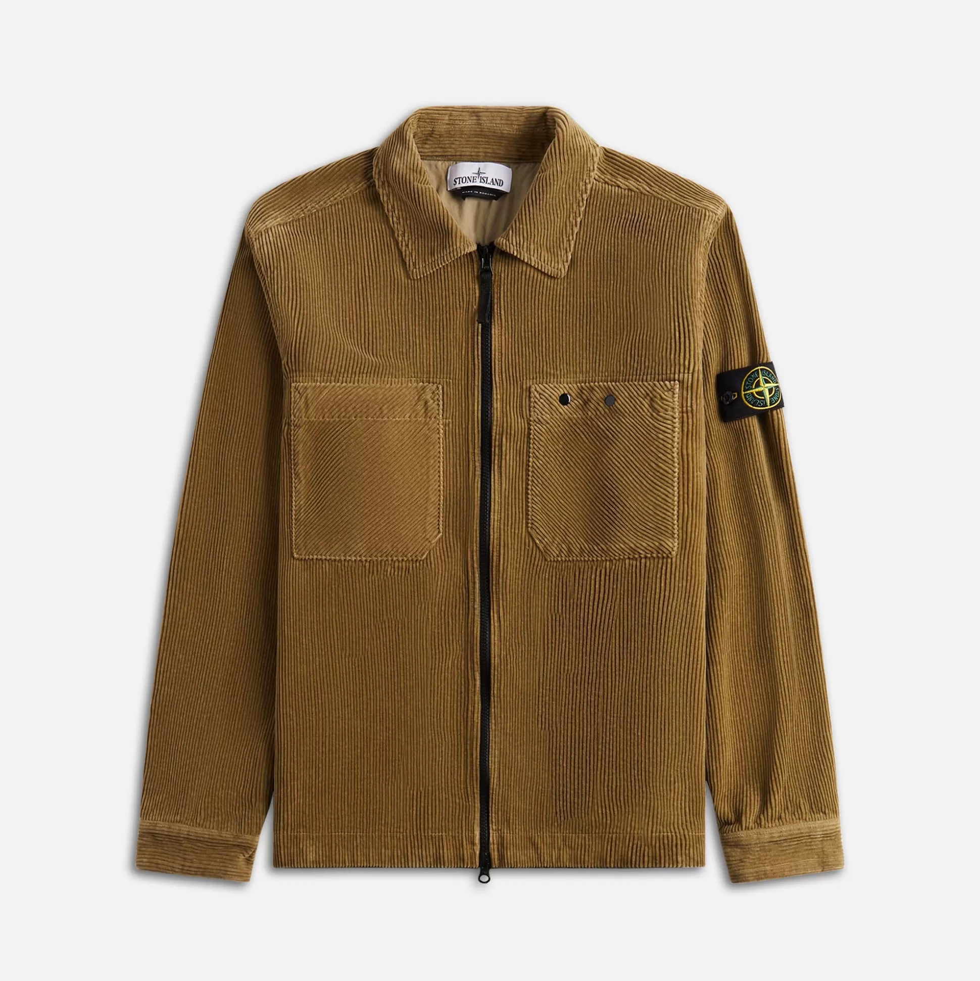 New Stone Island corduroy overshirt Biscuit