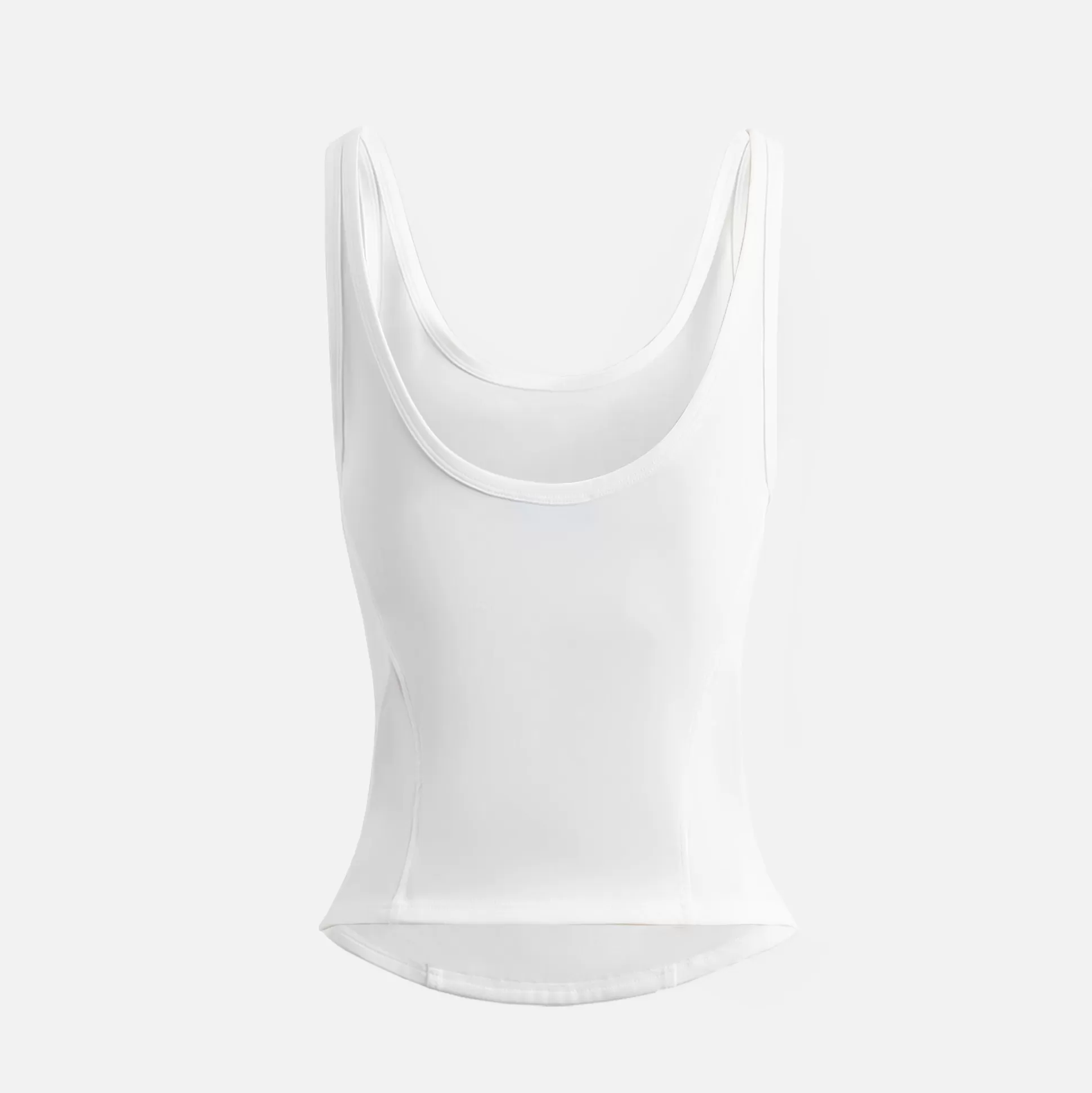 Fashion Mugler corset top White
