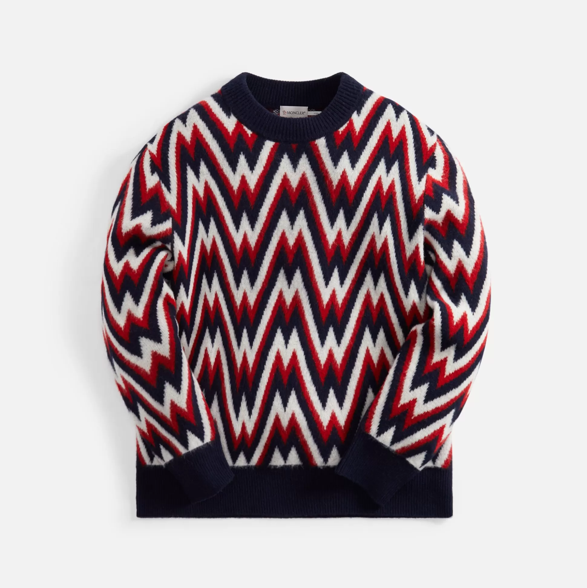 Best Sale Moncler crew neck carded wool