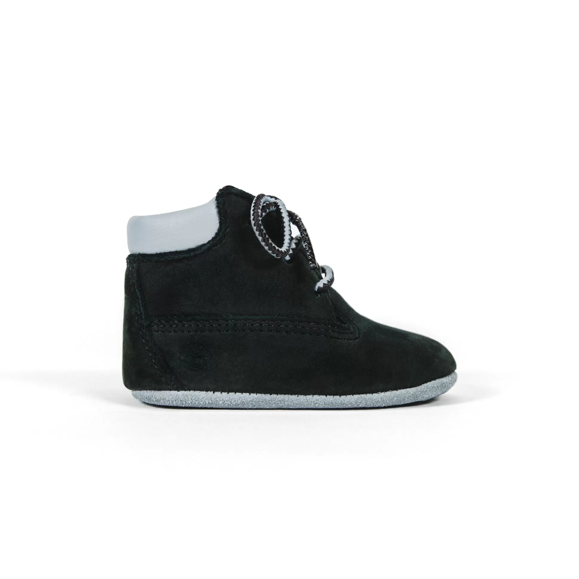 Hot Timberland crib bootie with hat Black