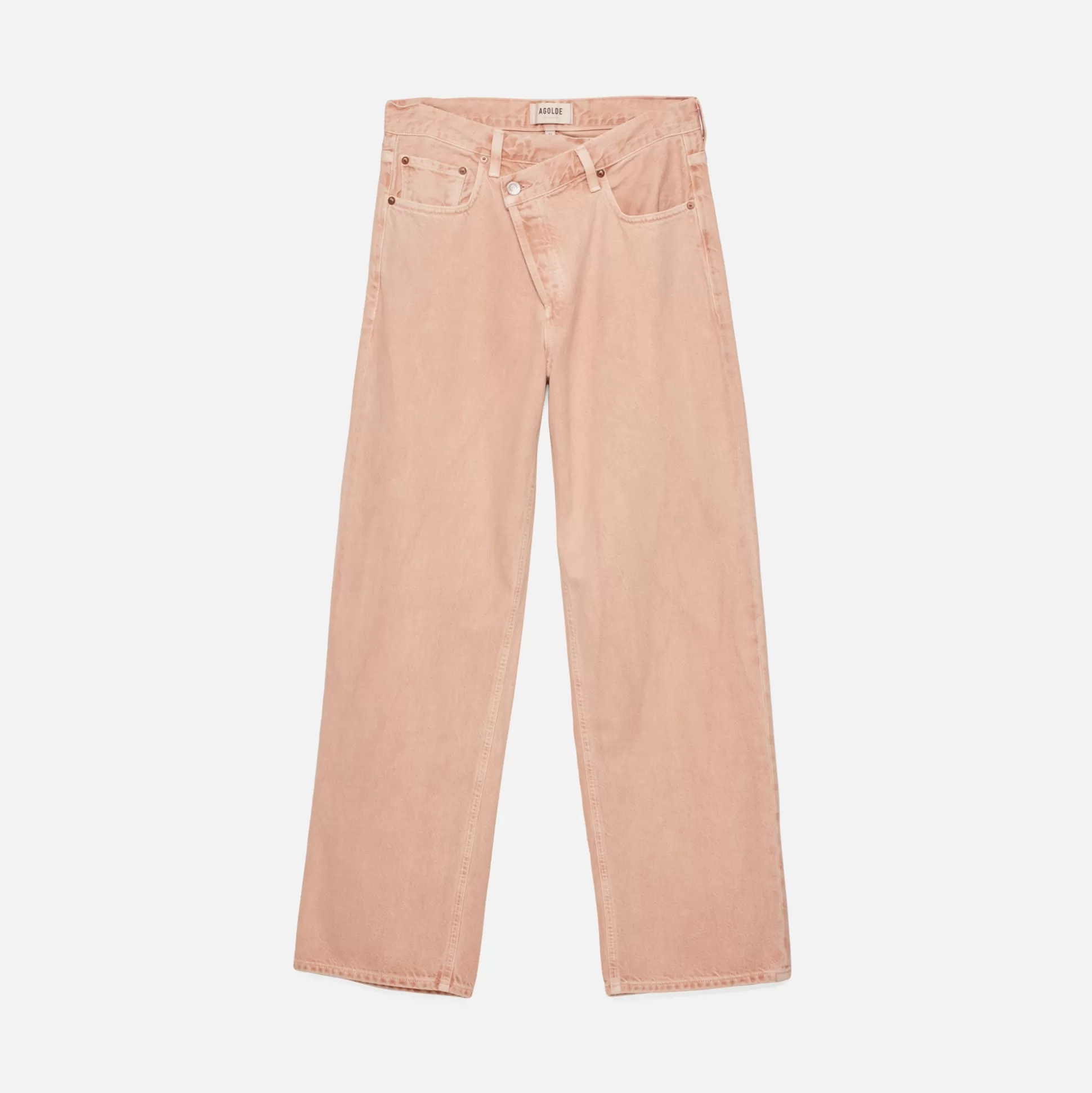 Cheap Agolde criss cross jean Pink Salt