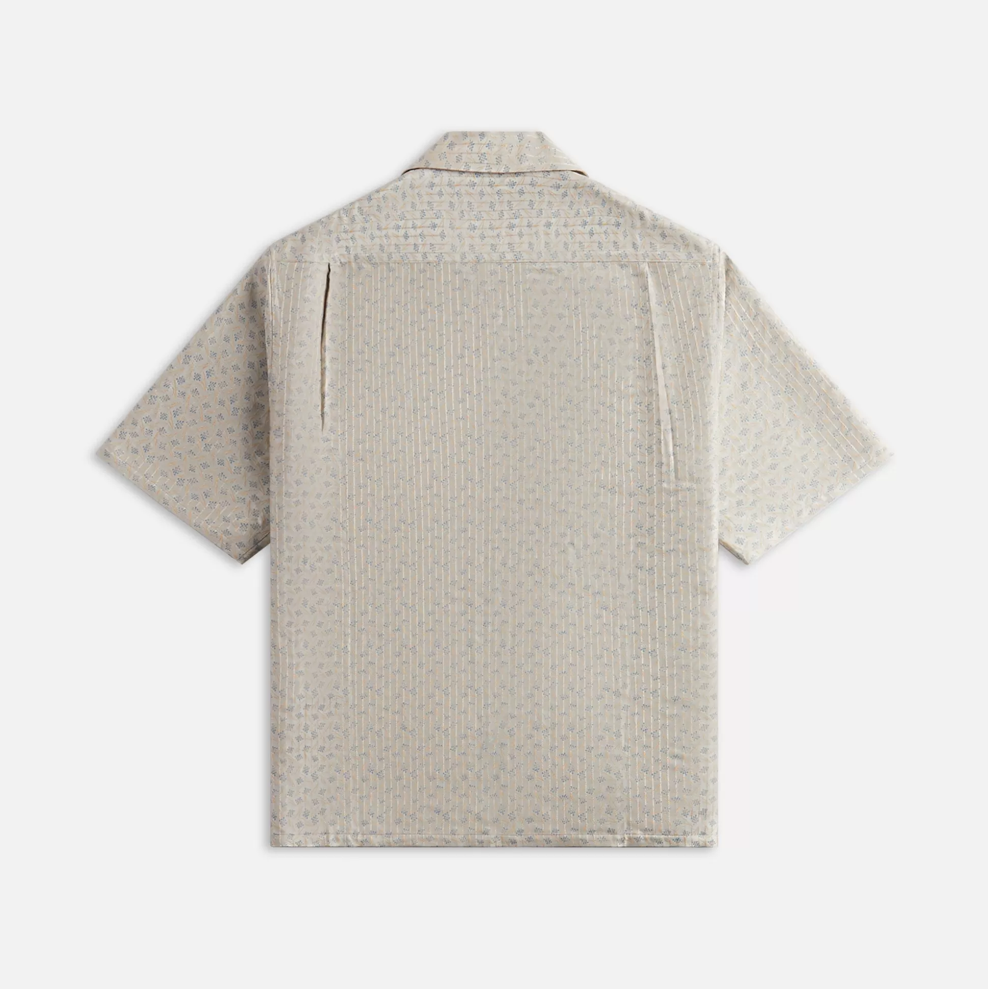 Shop Visvim crosby shirt jacquard Tan