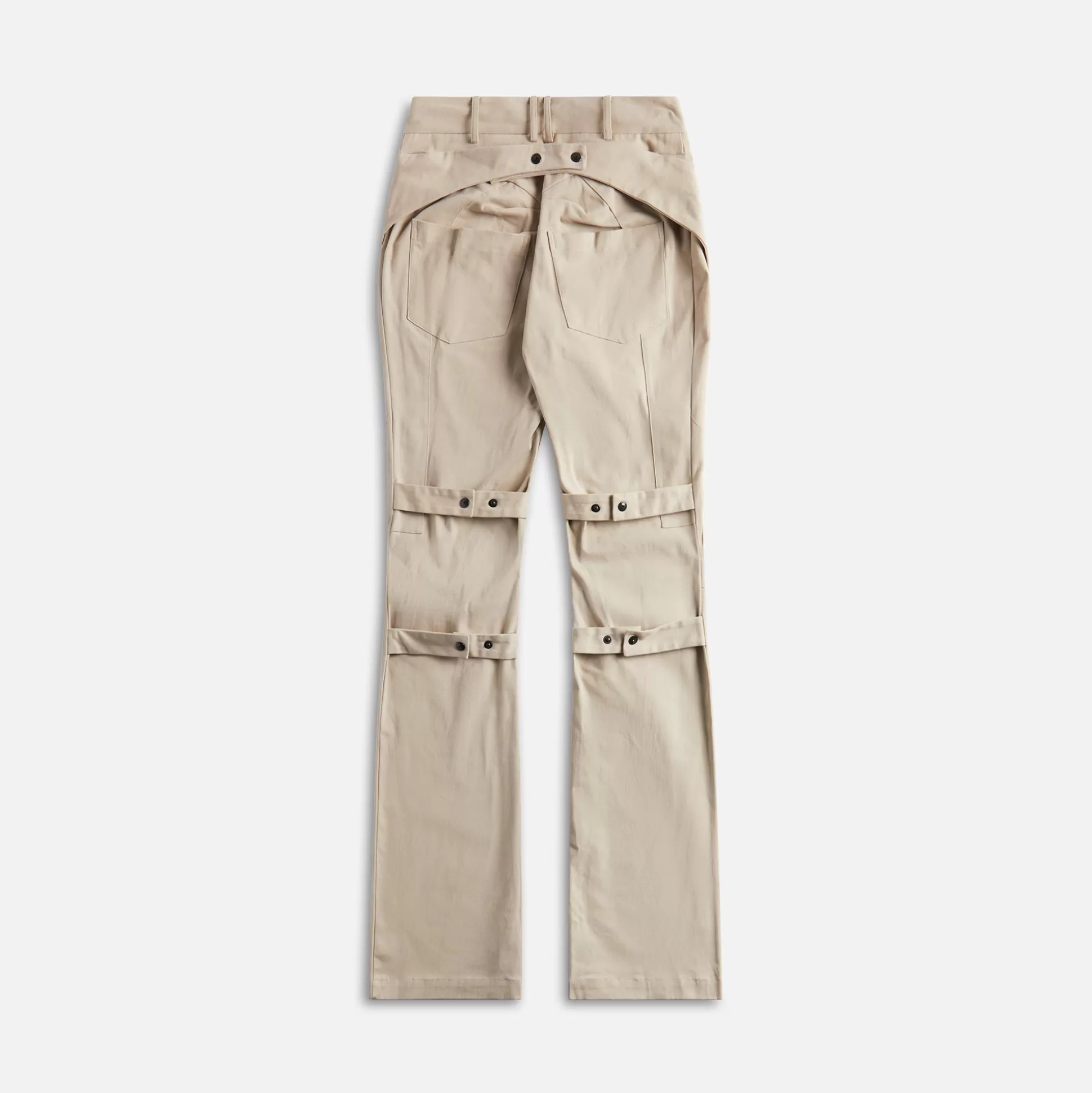 Sale Ottolinger deconstructed flared chinos Beige