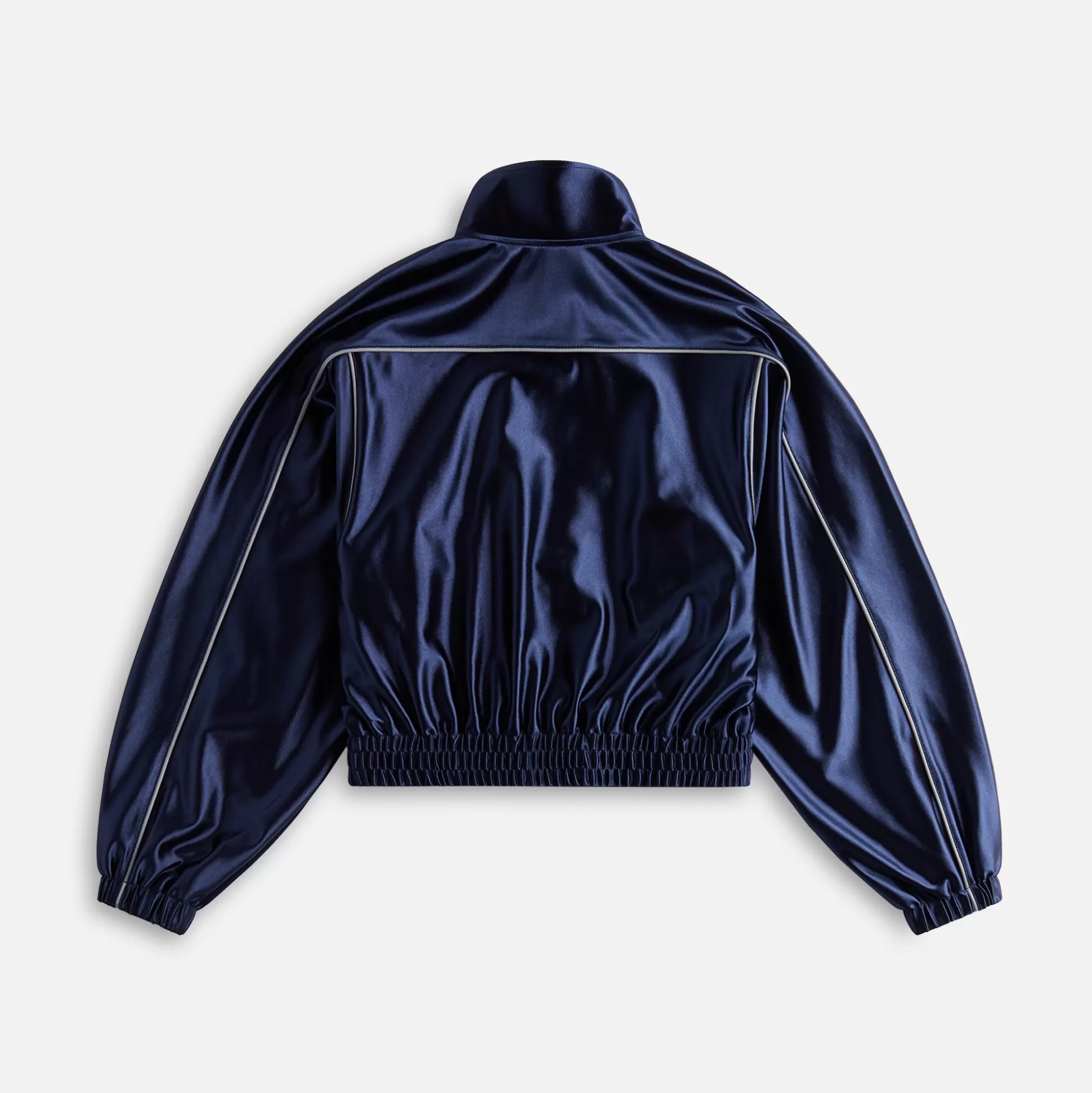 Discount T by Alexander Wang deconstructed track jacket Navy Grey