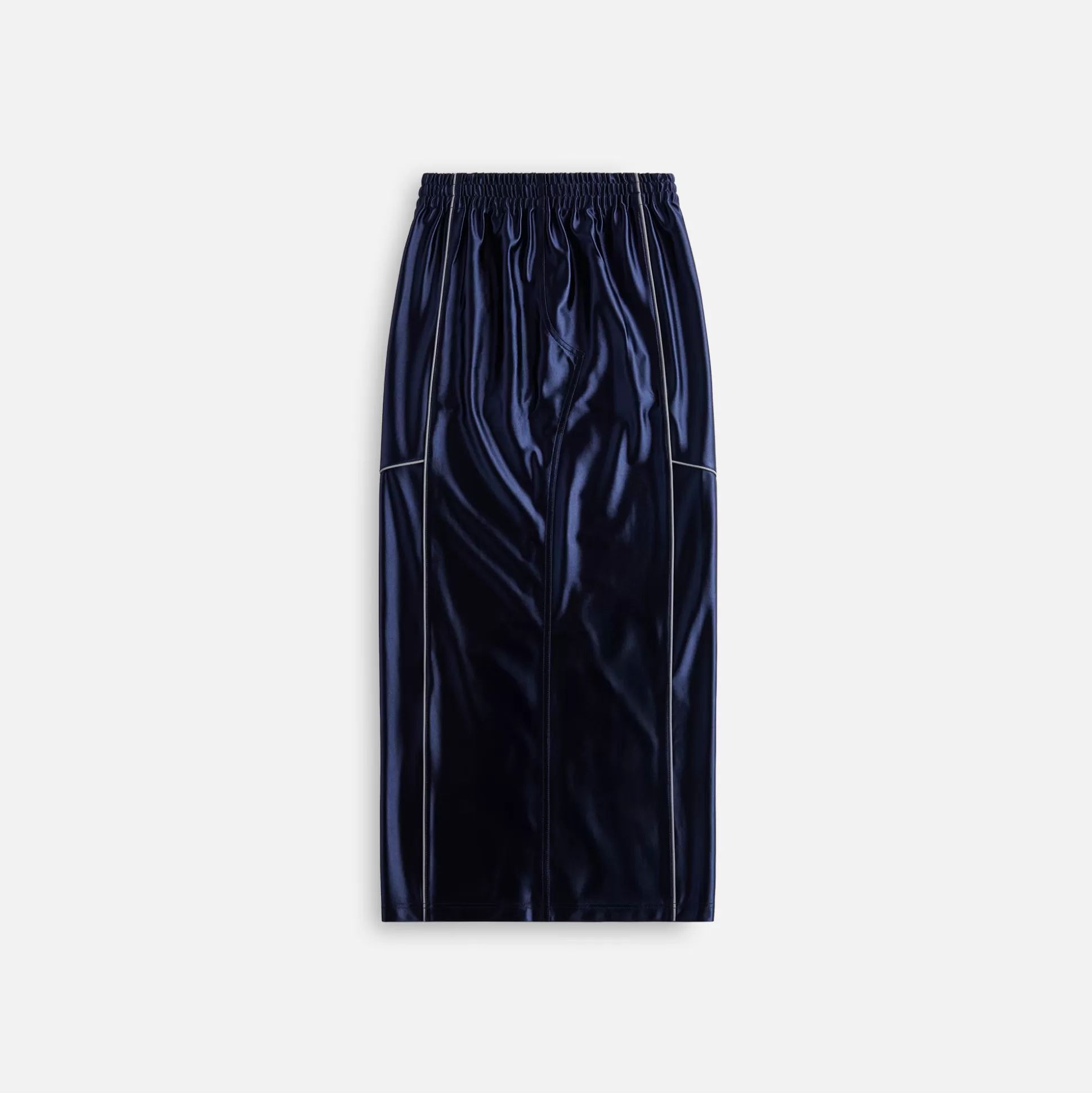 Best Sale T by Alexander Wang deconstructed tube skirt Navy Grey