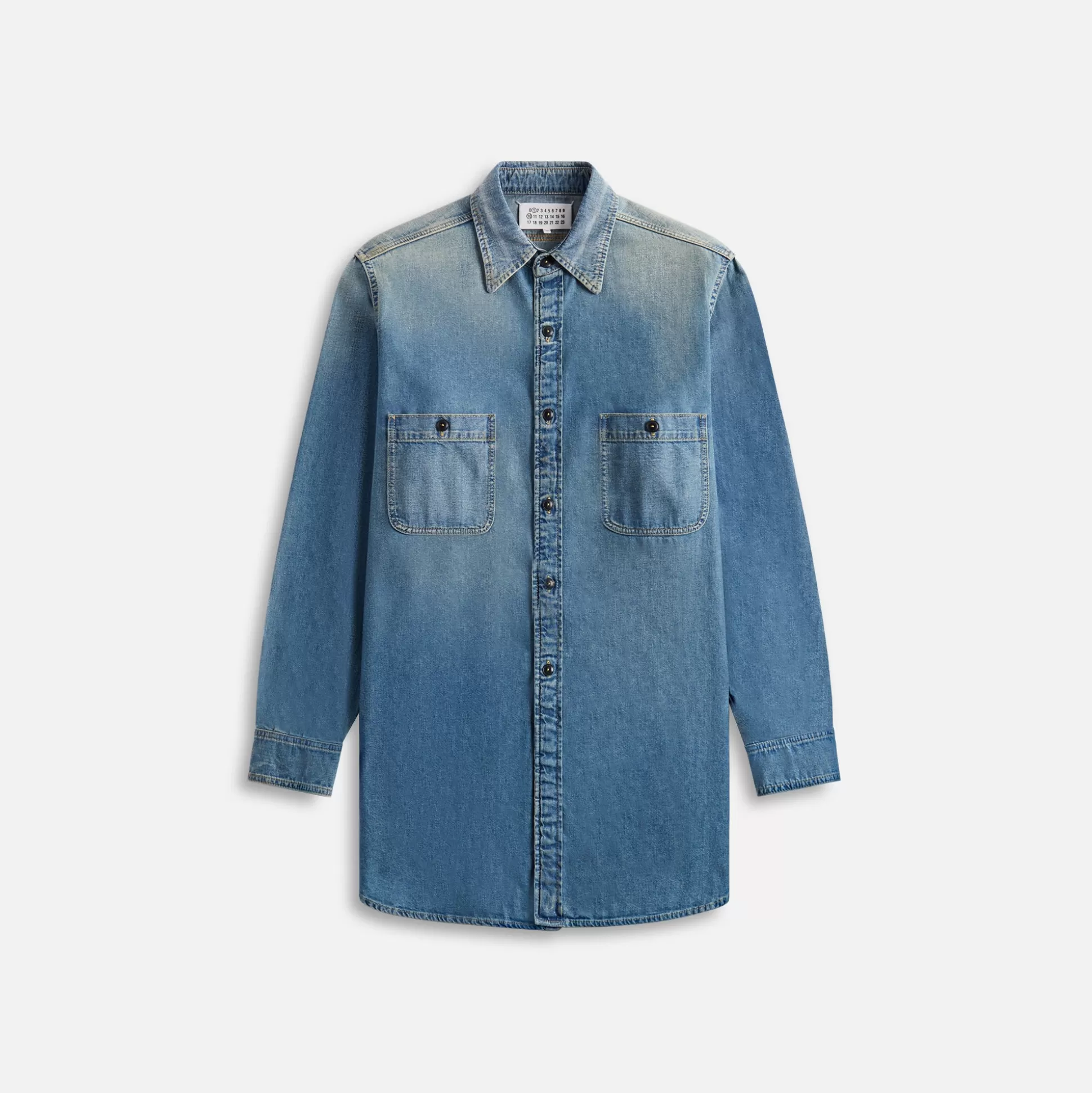Online Maison Margiela denim shirt Blue