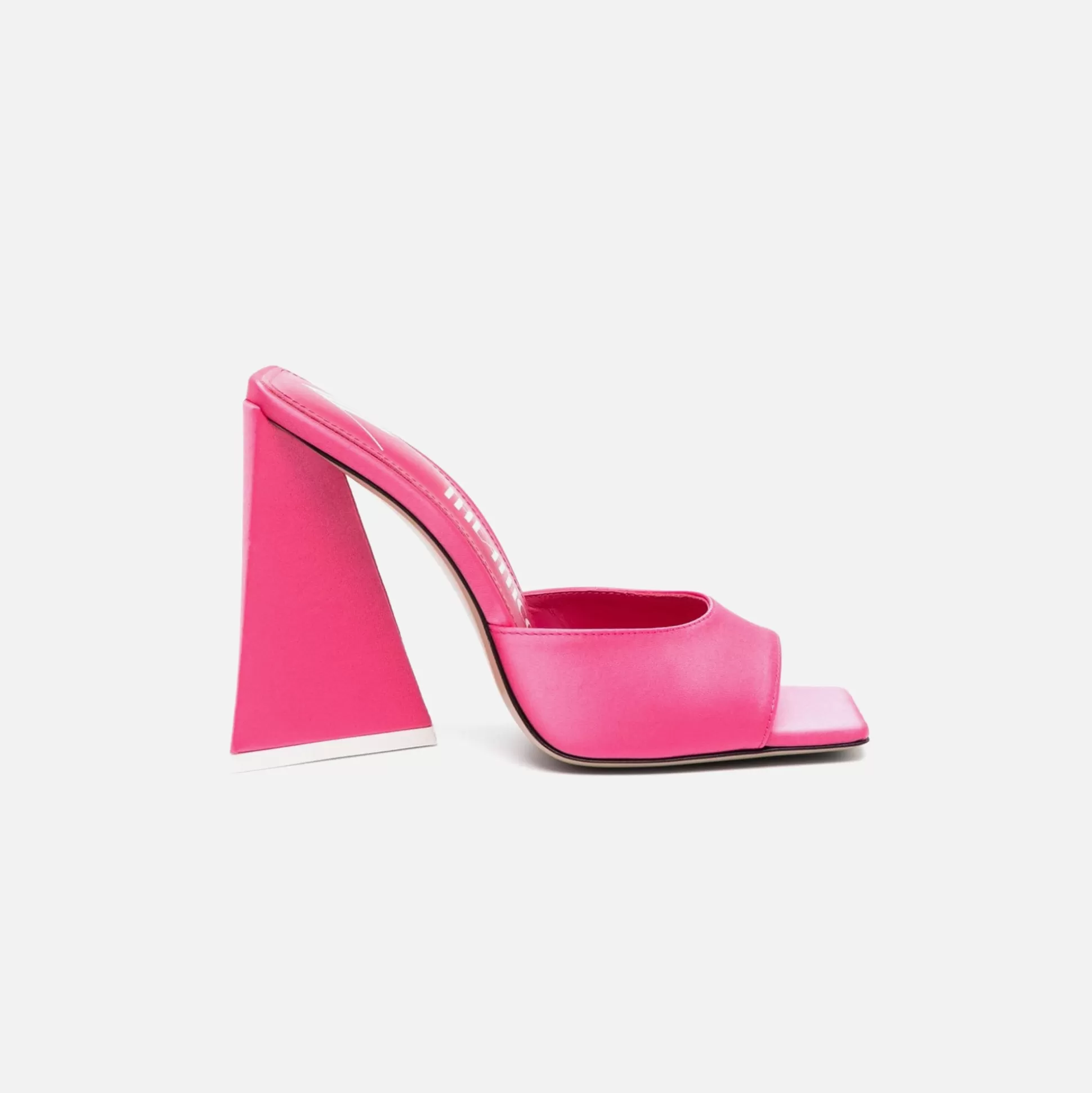 Outlet The Attico devon mule 115mm Raso Pink