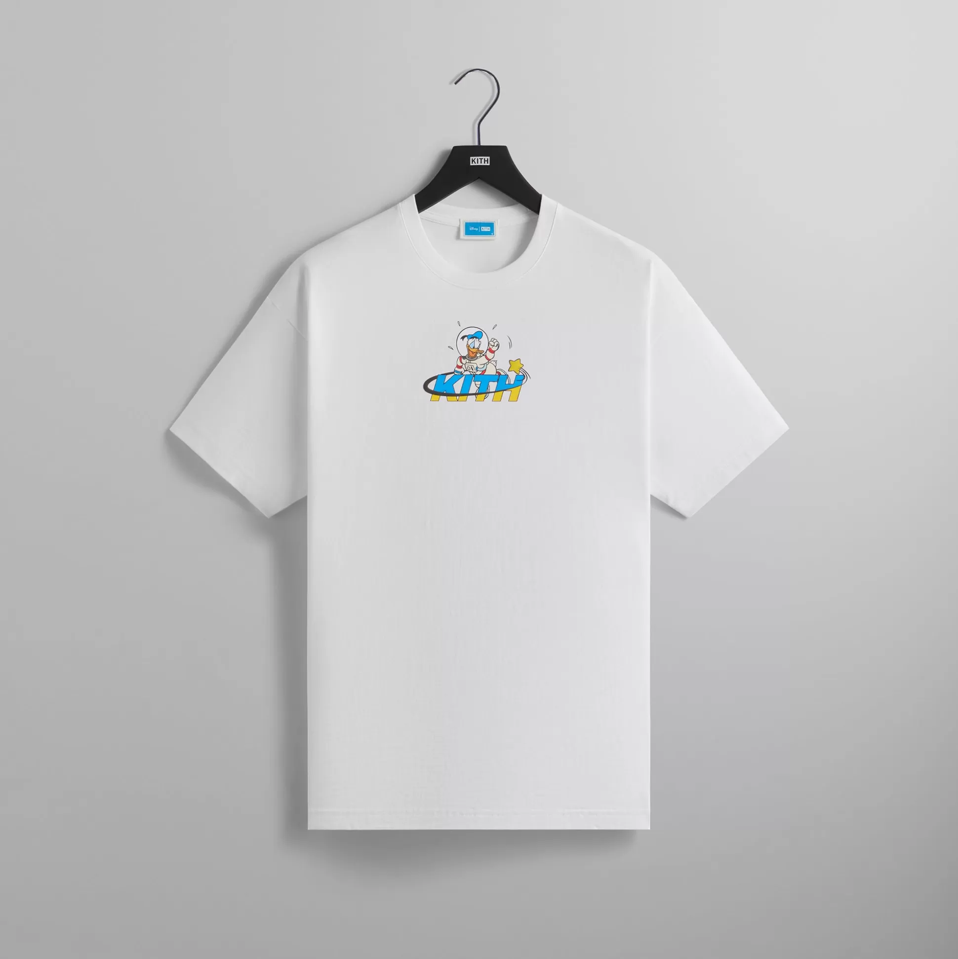 New Kith Disney | for Donald Duck Astronaut Vintage Tee White