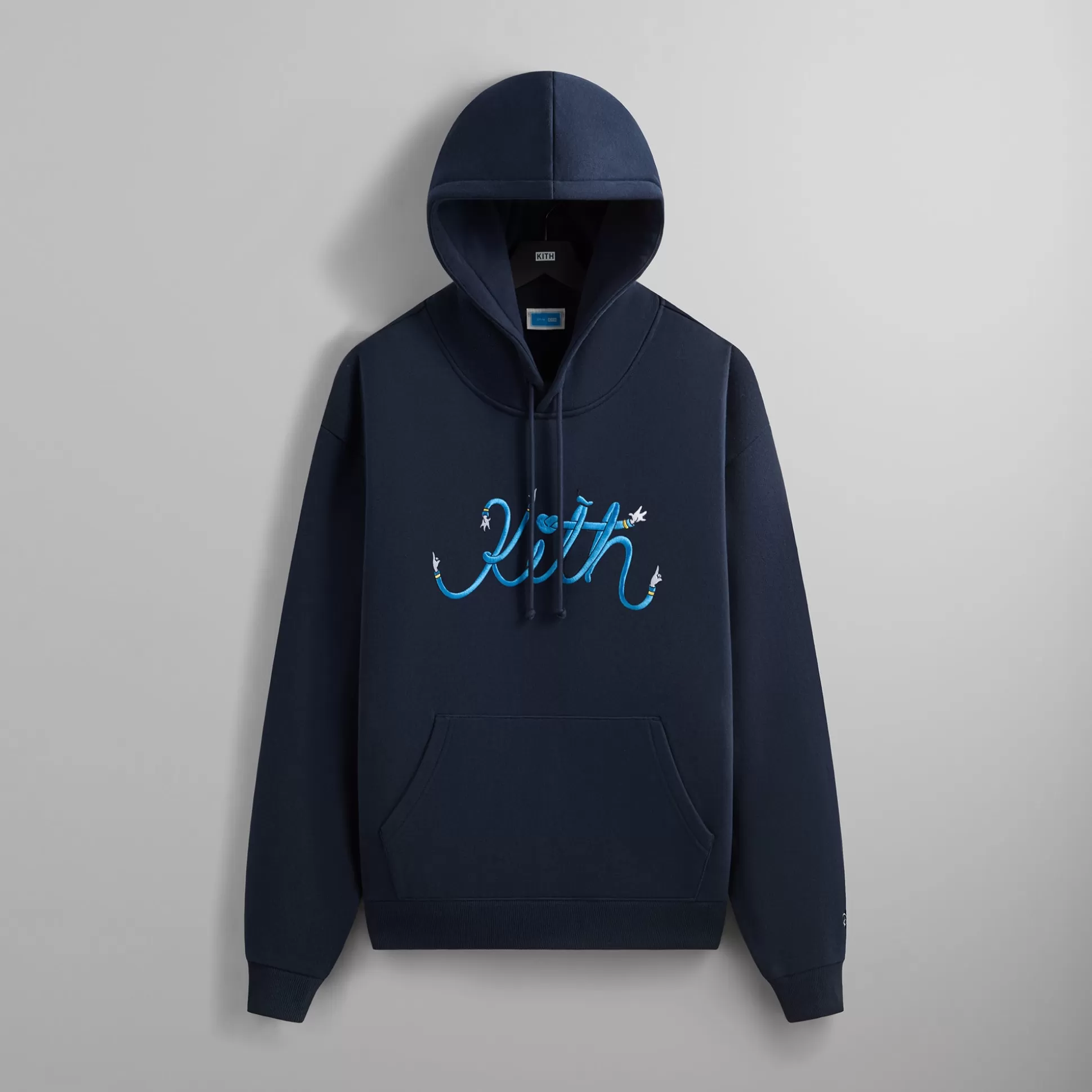 Flash Sale Kith Disney | for Donald Duck Duck Arms Vintage Nelson Hoodie Nocturnal