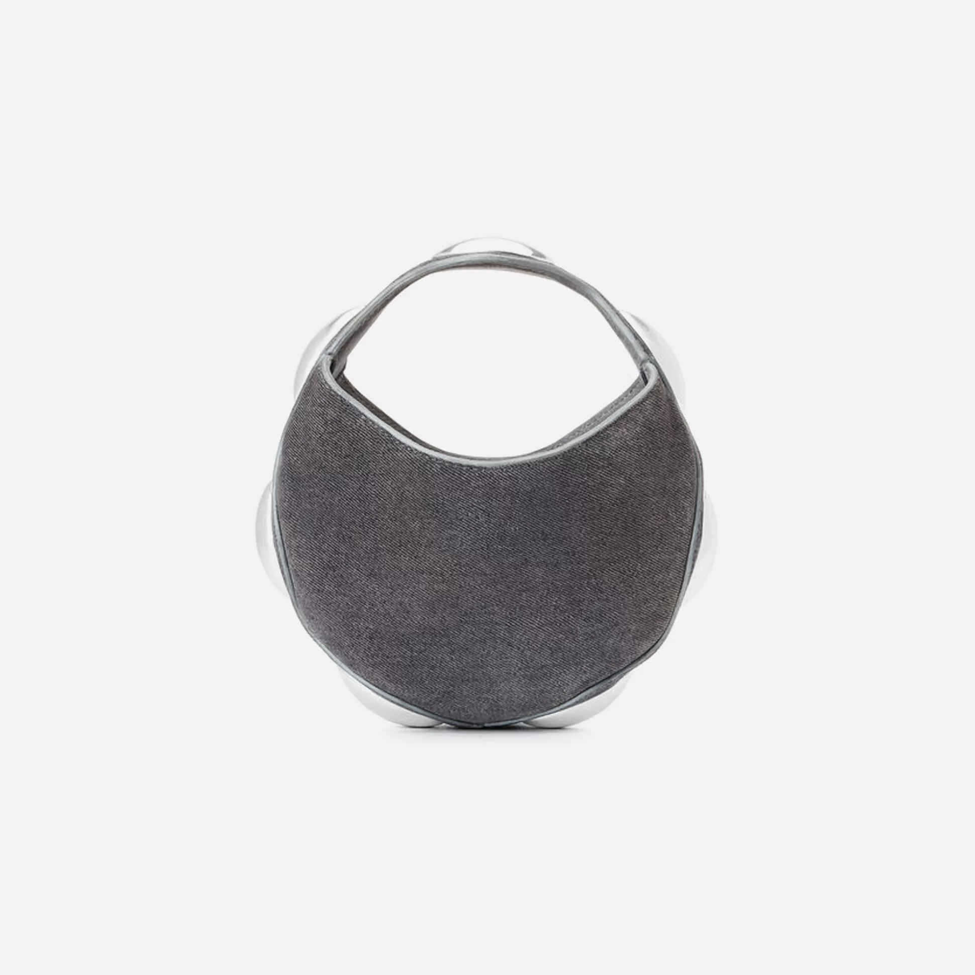 Best Sale Alexander Wang dome circular top handle bag Grey