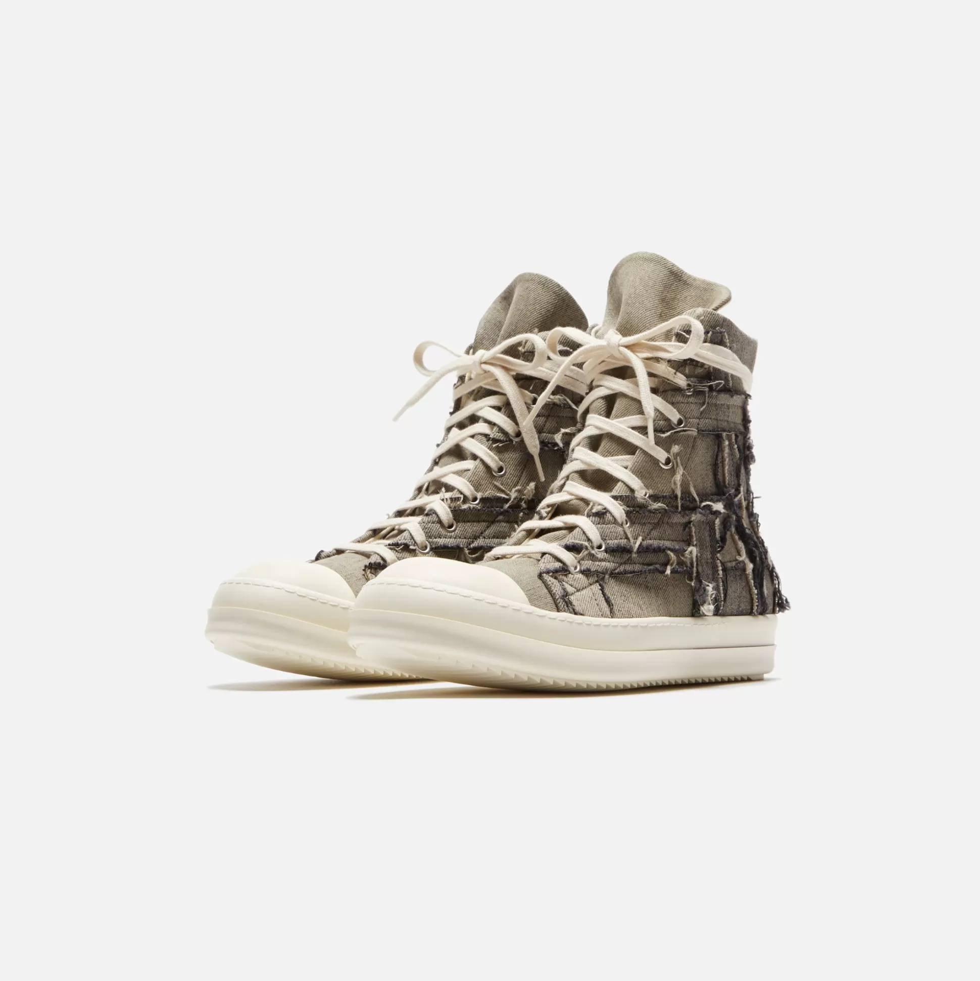 Best Rick Owens drkshdw slashed sneakers