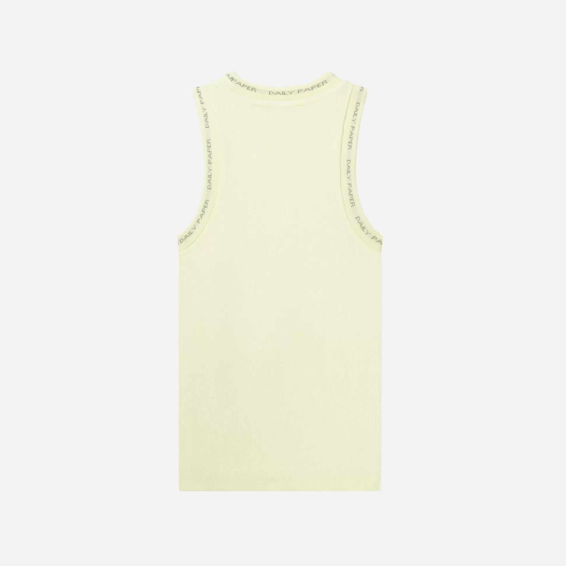 Online Daily Paper erib tank top Icing Yellow