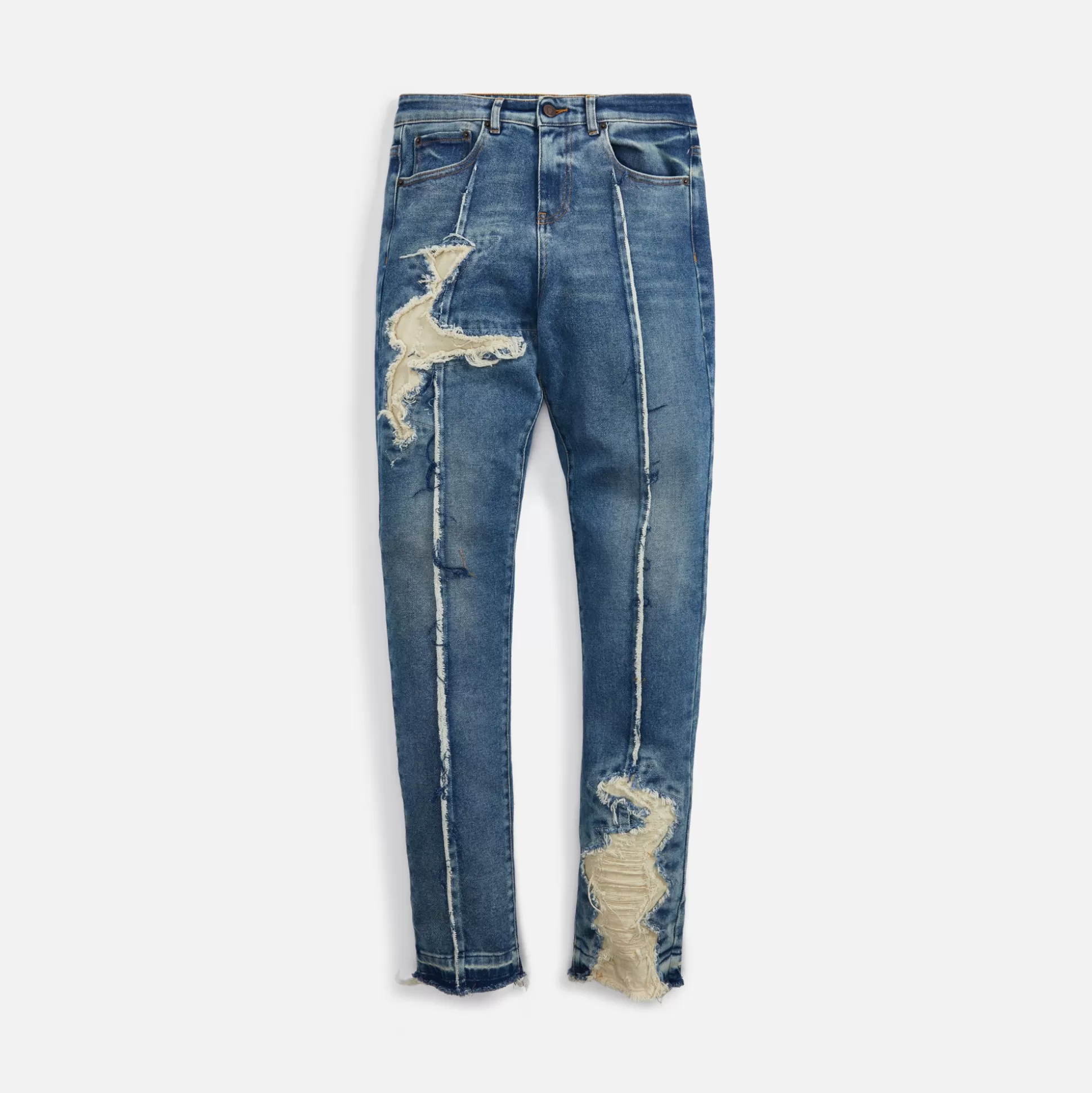 Flash Sale Val Kristopher eroded denim