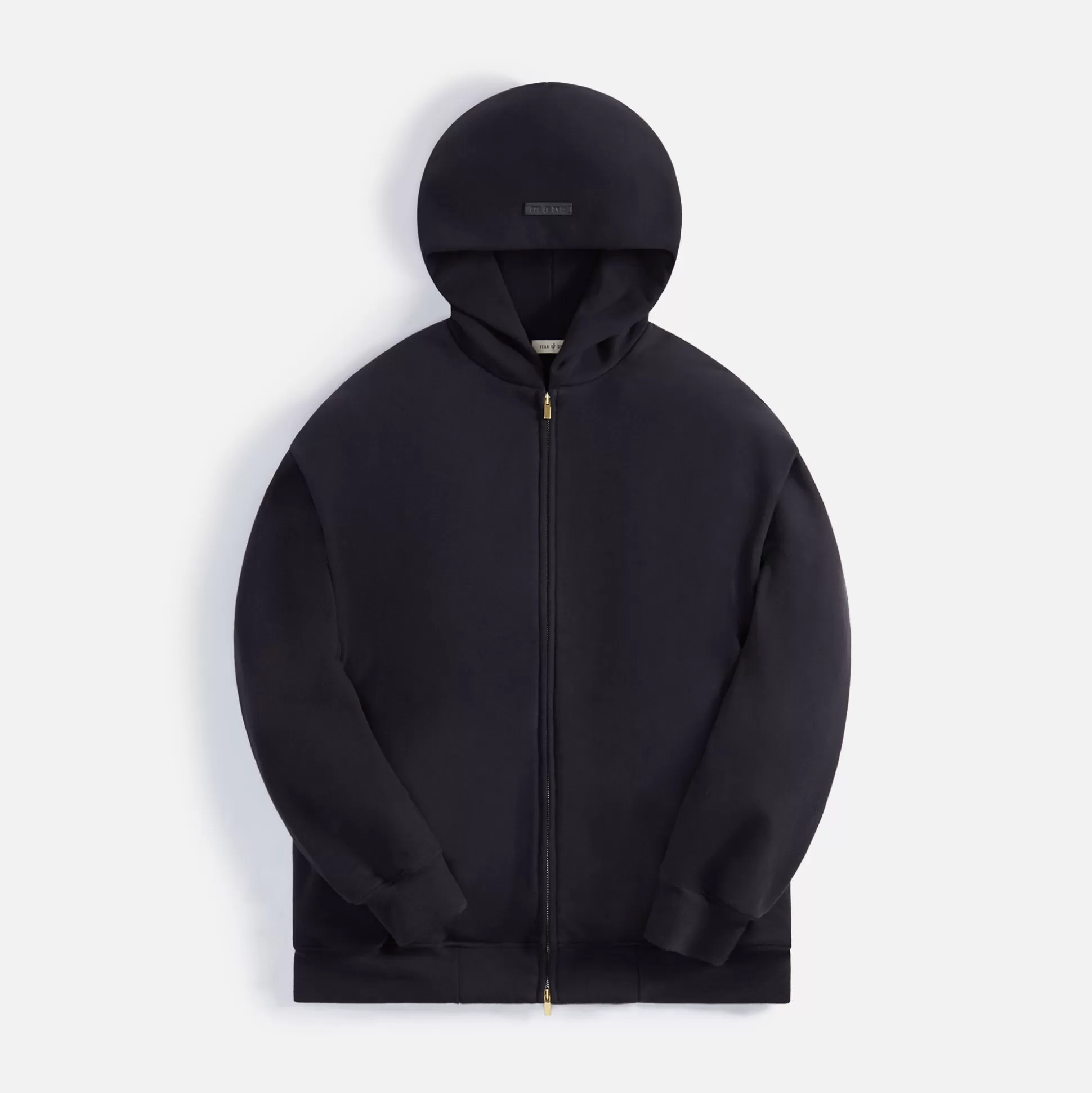 Best Fear of God eternal fleece zip hoodie Black