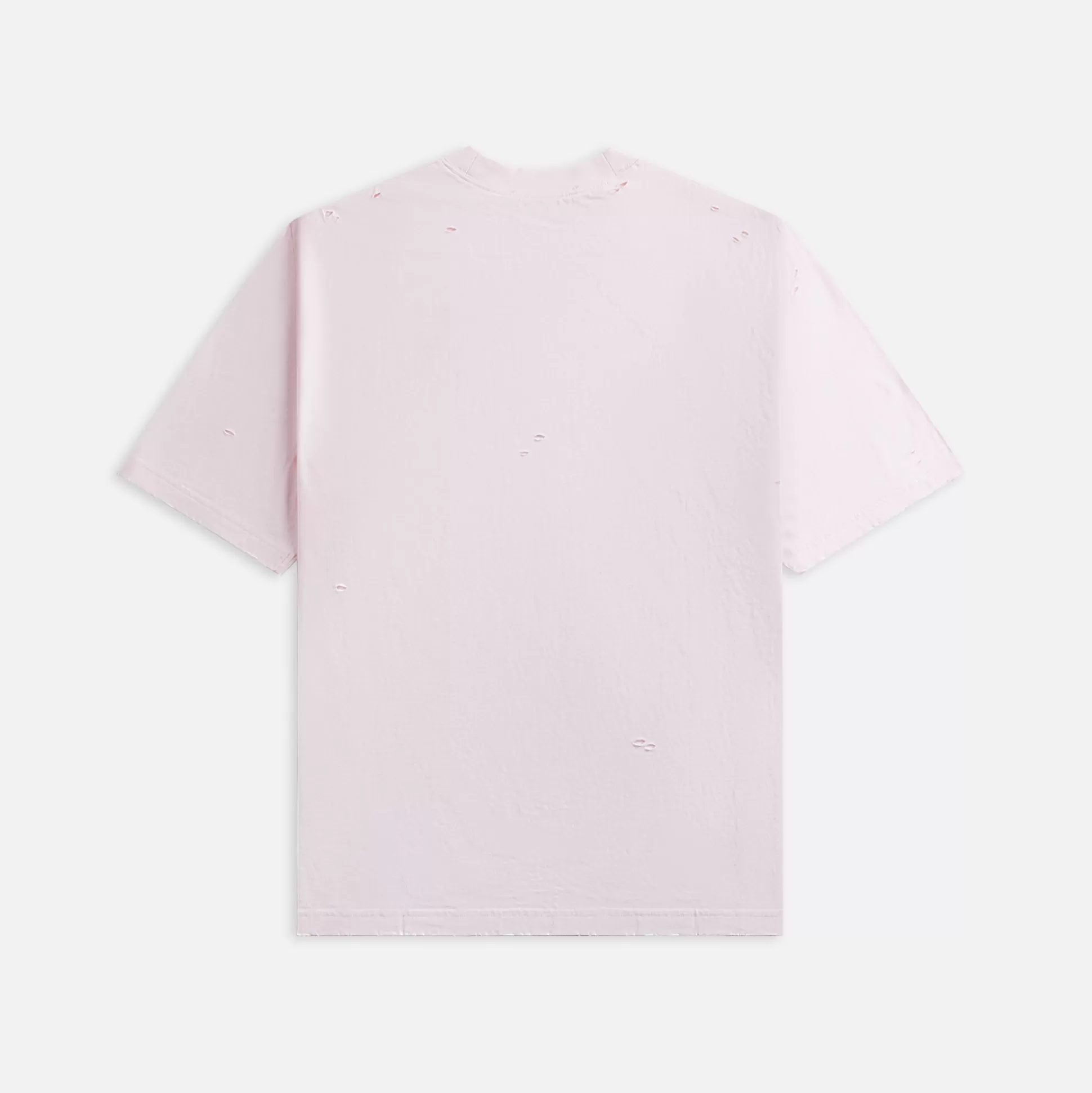 Cheap Acne Studios exford u button logo tee Faded Pink