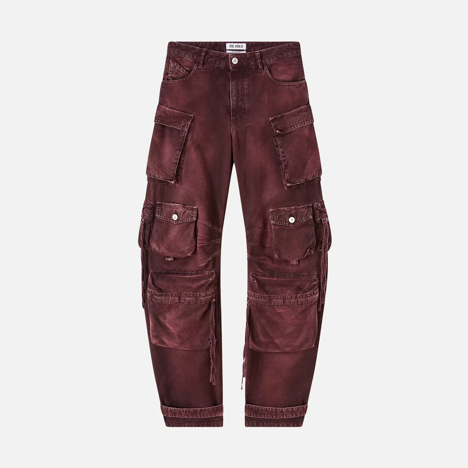 Outlet The Attico fern long pant Red