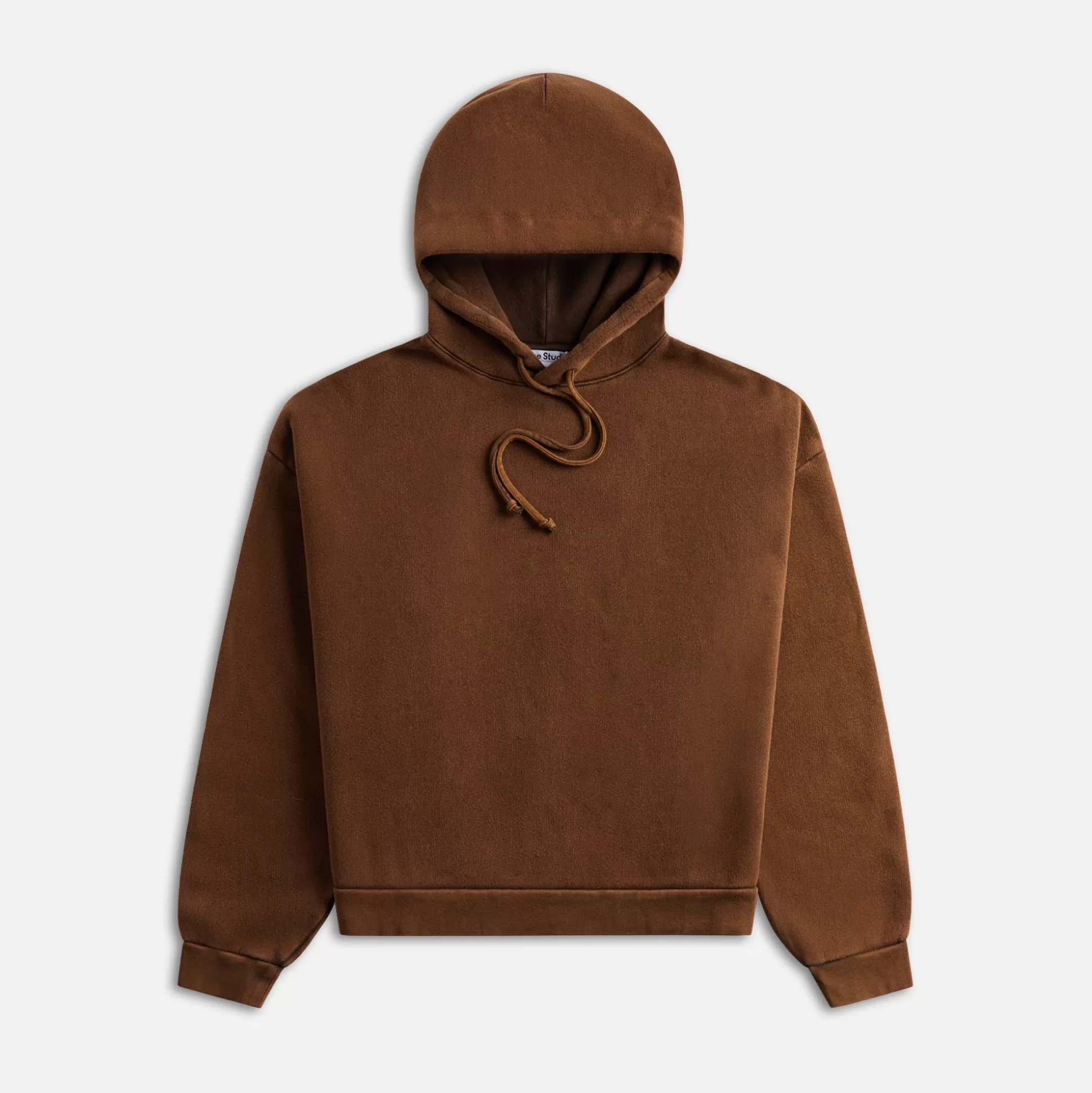 Clearance Acne Studios fester h u vintage hoodie Chocolate Brown